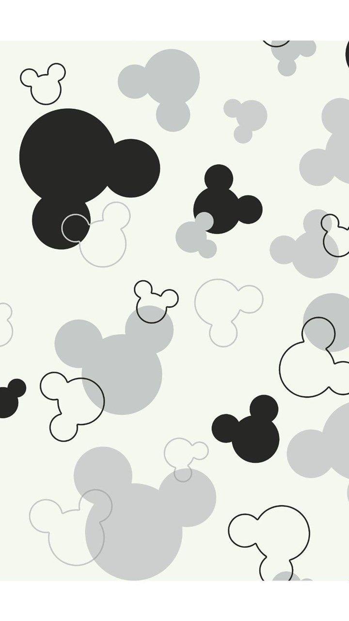 720x1280 York Wallcoverings Disney Kids DK5929 Mickey Mouse Heads Wallpaper. Desktop Background