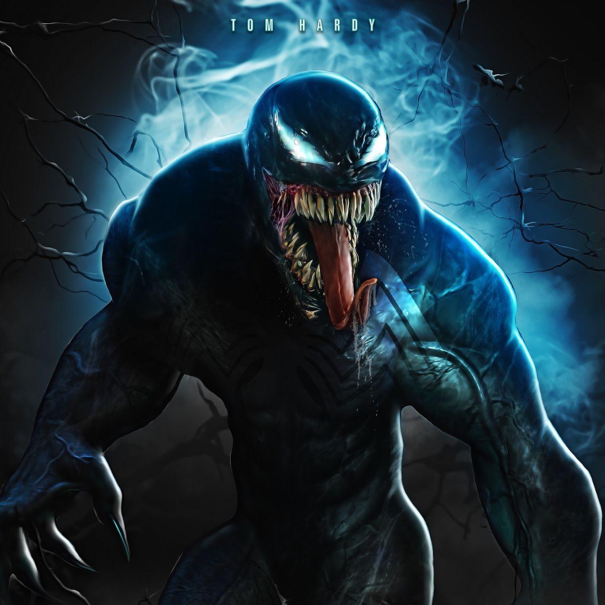 1224x1224 Venom, villain, monster, art wallpaper, 1920x HD image, picture, b151212b