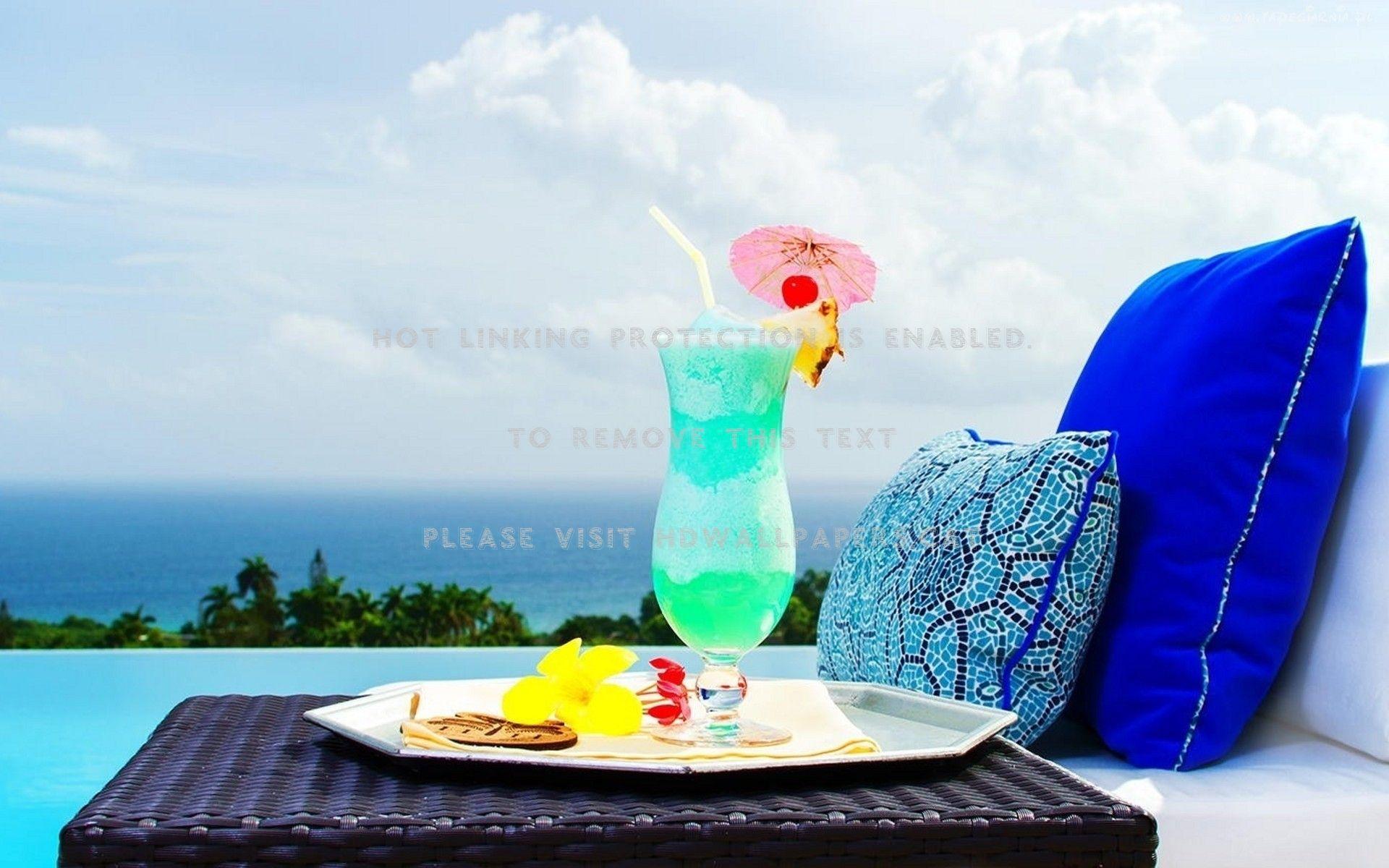 1920x1200 ice cool drink sweet tropical aqua glass