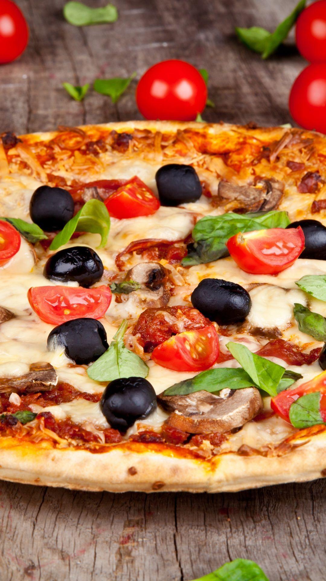 1080x1920 Pizza wallpaper. Food wallpaper, Food iphone, Food