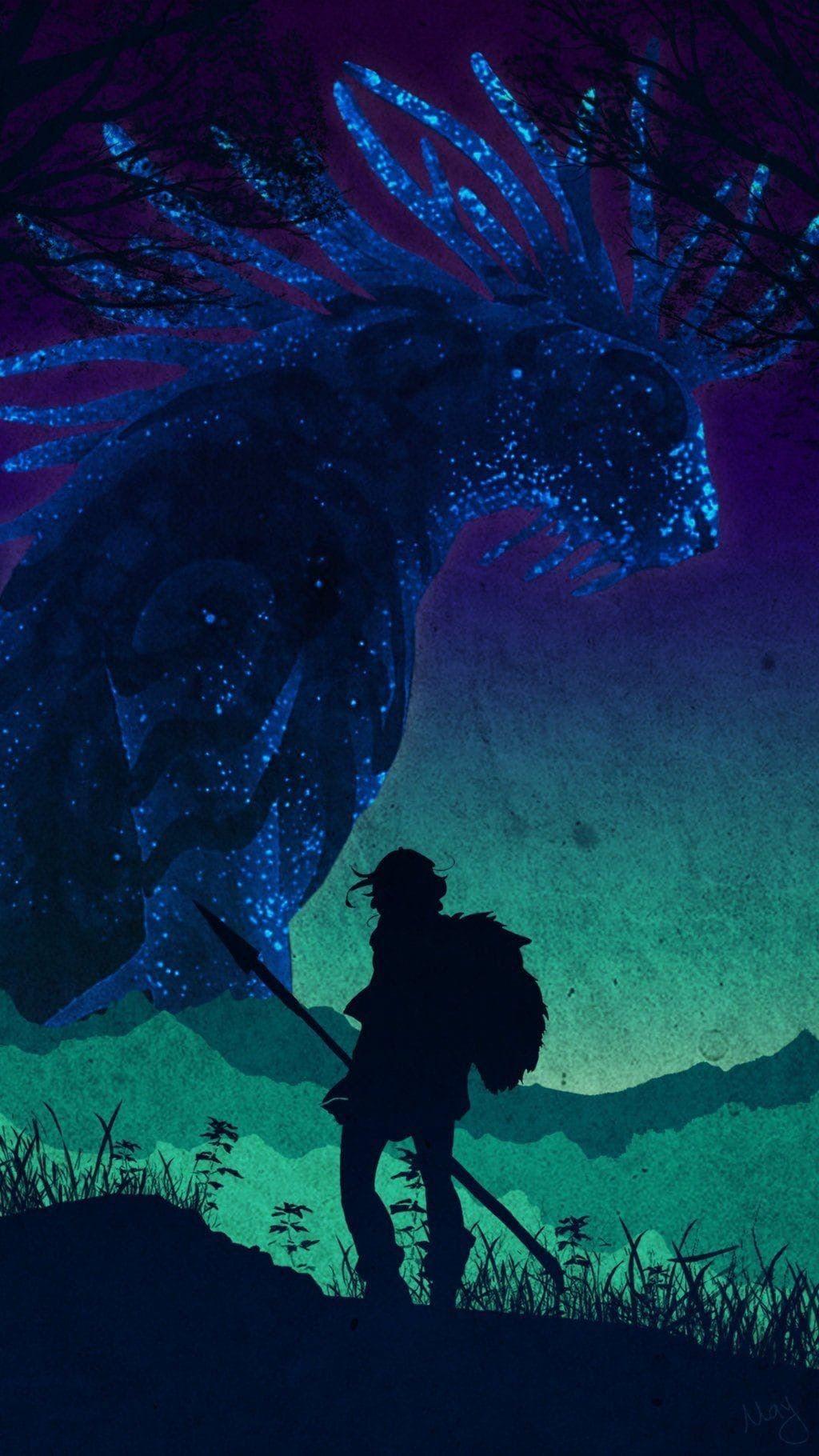 1024x1820 Studio Ghibli Phone Wallpaper