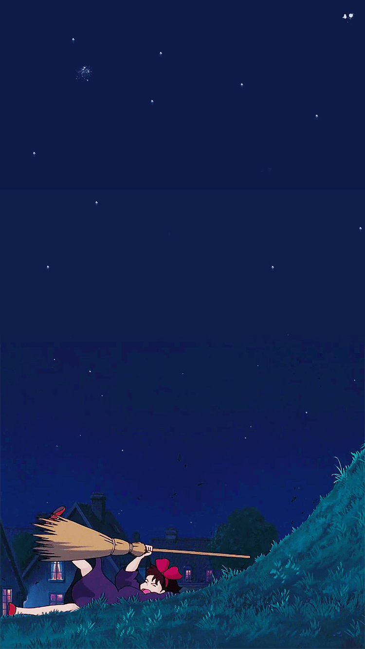 750x1334 Kiki's Delivery Service. Kiki: Entregas a domicilio. 魔女の宅急便