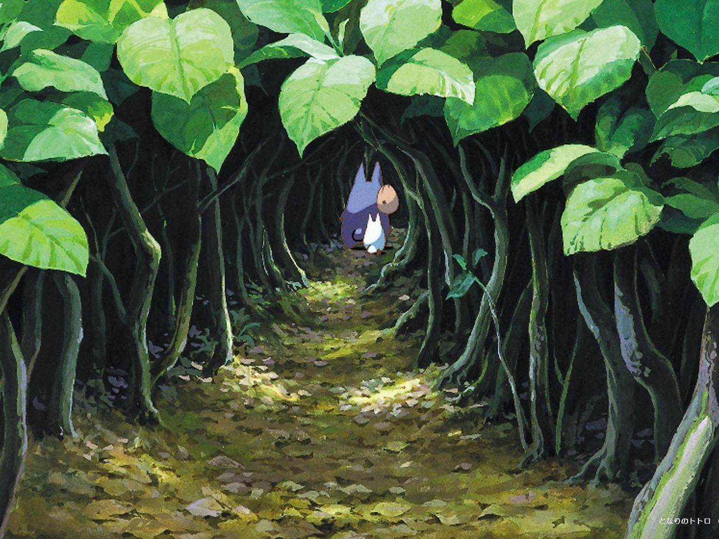 1400x1050 Studio Ghibli Zoom background meetings turn work into Miyazaki movies