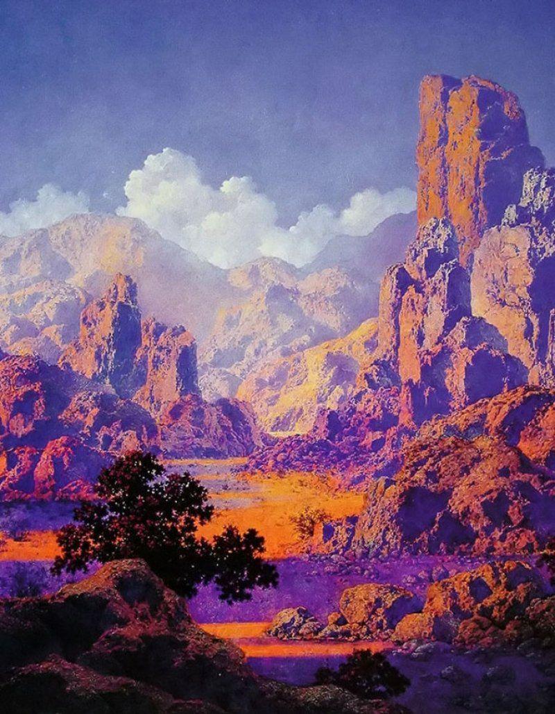 Maxfield Parrish Wallpaper For Computer