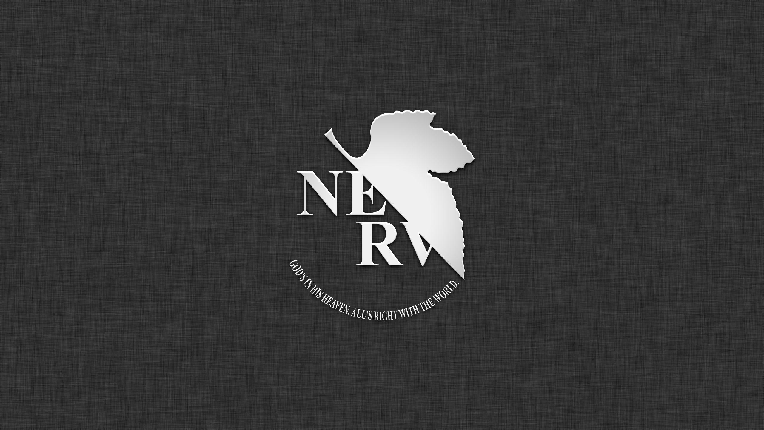 2560x1440 Nerv Logo Wallpaperx1440