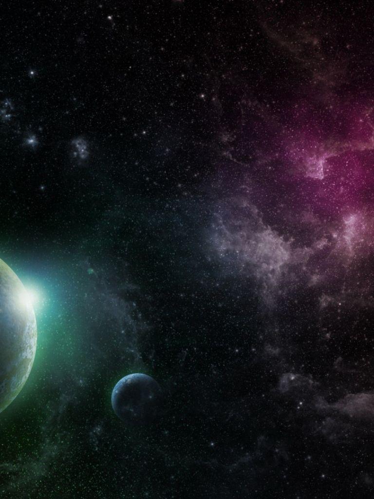 768x1024 Free download 1920x1080 Purple Green Galaxy Planets desktop PC and Mac wallpaper [1920x1080] for your Desktop, Mobile & Tablet. Explore Green Galaxy Wallpaper. Green Galaxy Wallpaper, Green Wallpaper Green