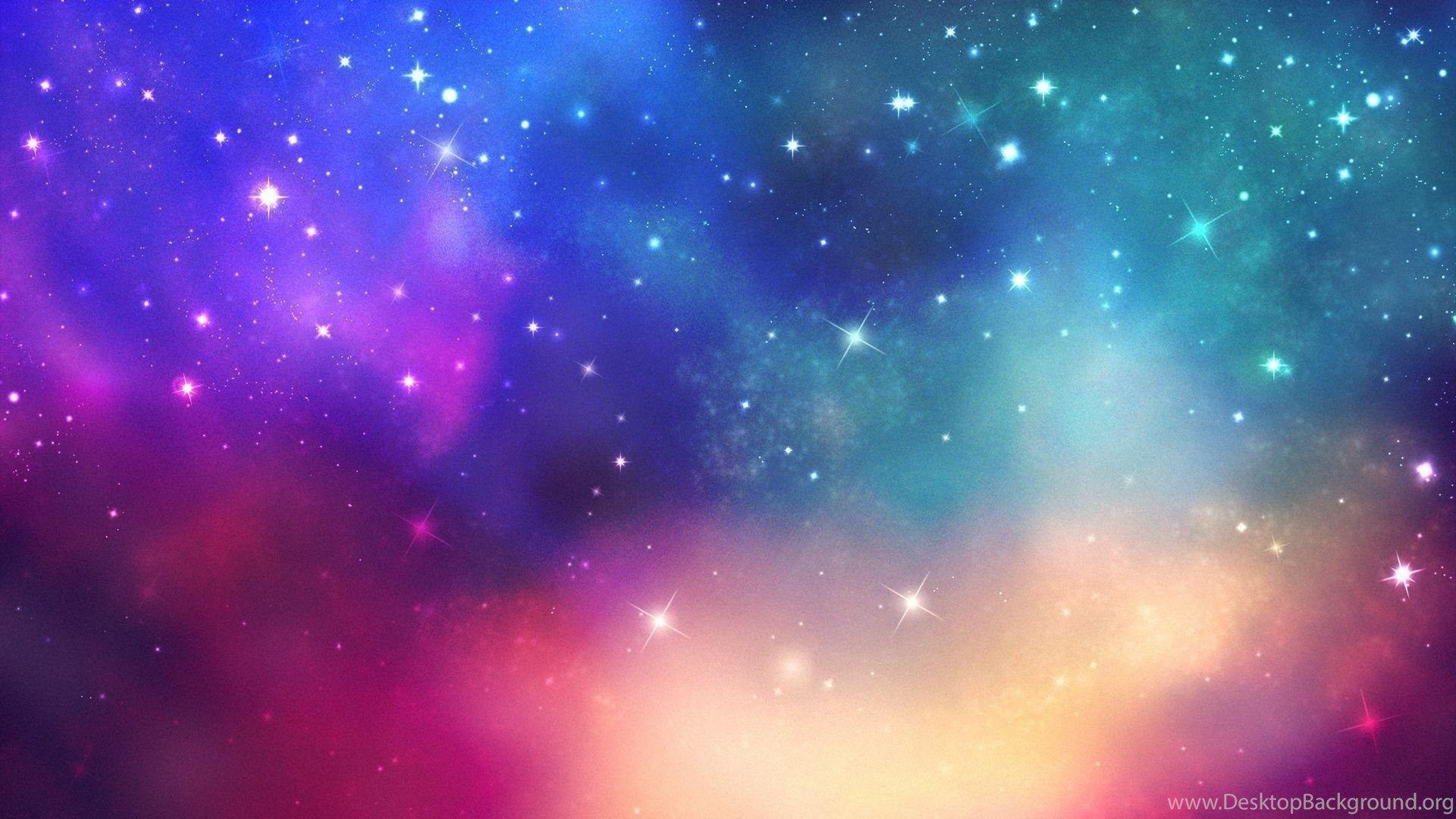 1920x1080 Green Galaxy Wallpaper Tumblr Desktop Background