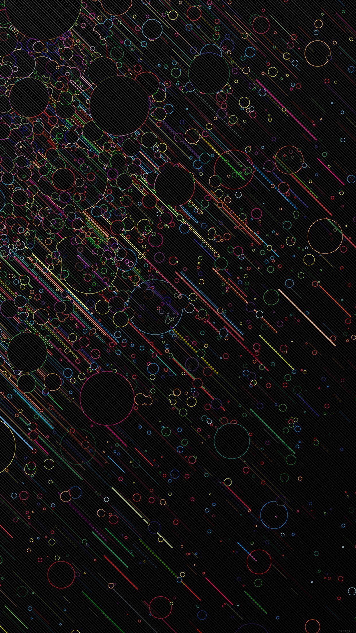 1242x2208 Wallpaper Colorful Universe Simon C Page Pattern