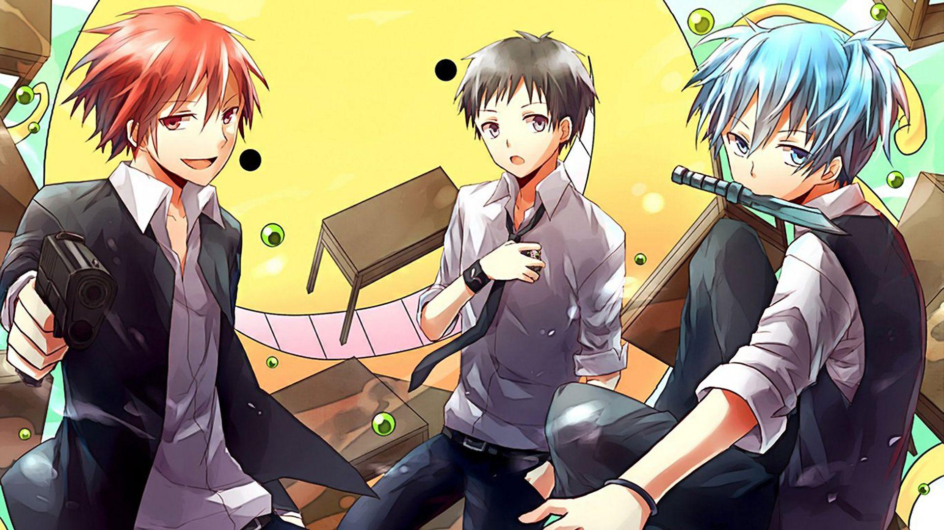 Lớp học ám sát 1921x1080 Karma Akabane Koro Sensei Nagisa Shiota Tomohito Sugino Hình nền - Độ phân giải: 1921x1080 https://wallpaperaccess.com/full/4593511.jpg