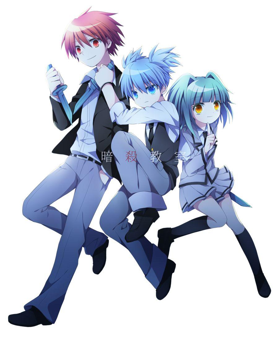901x1099 shiota nagisa, kayano kaede, và akabane karma (ansatsu kyoushitsu) đã vẽ https://wallpaperaccess.com/full/4593593.jpg