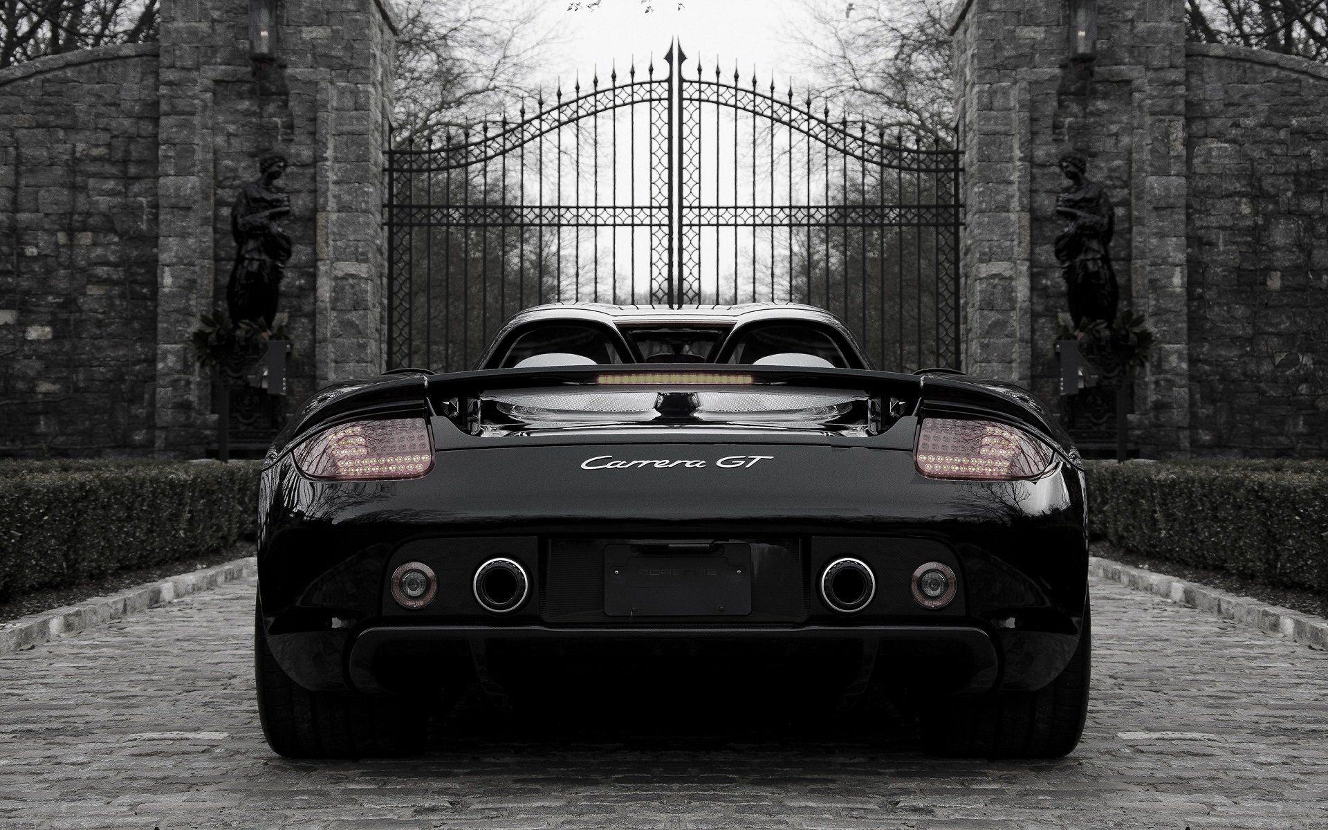 1920x1200 car, Porsche, Porsche Carrera GT, Monochrome Wallpaper HD / Desktop and Mobile Background