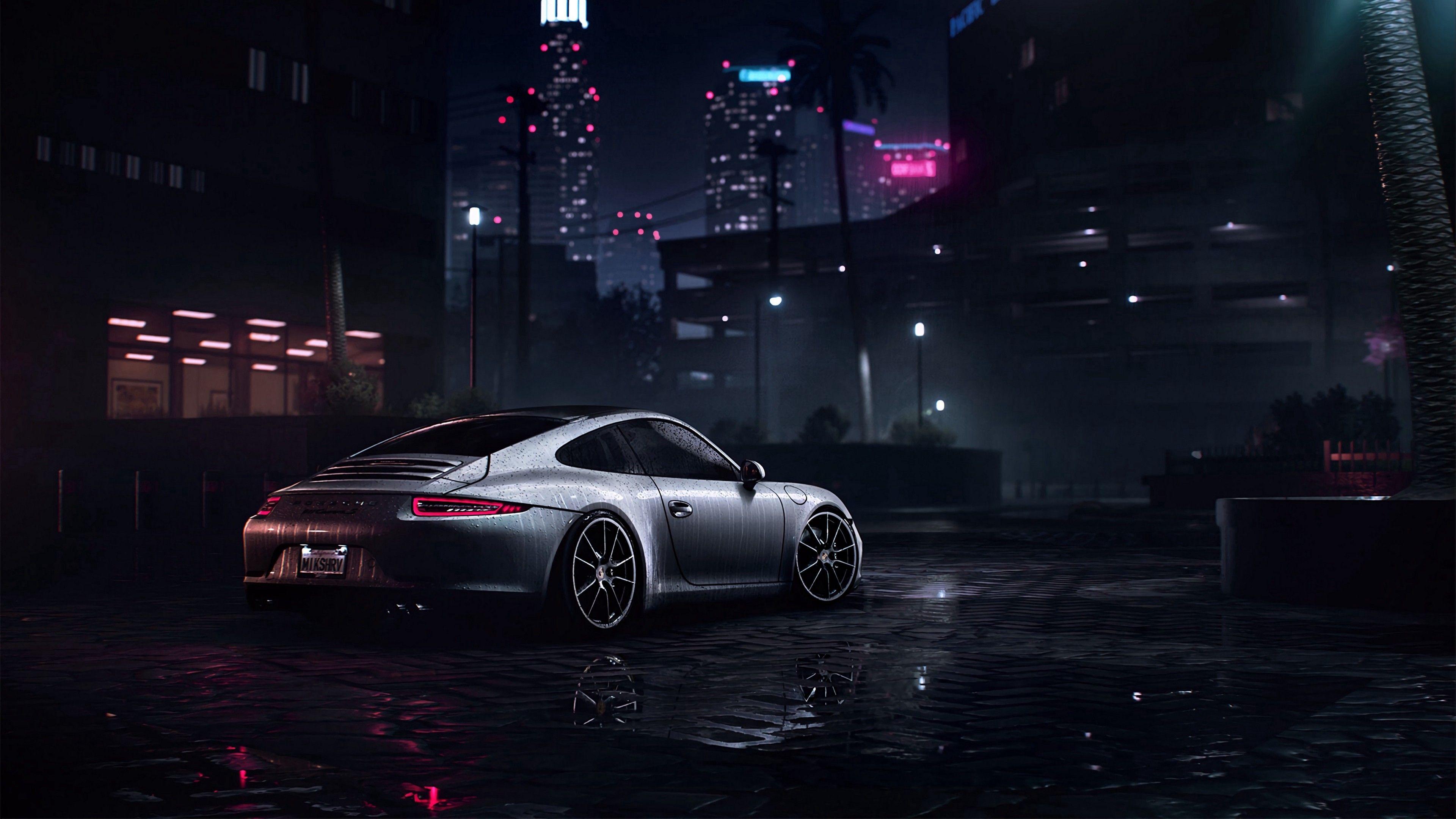 3840x2160 4K Porsche 911 Carrera S Porsche Sportscar Wallpaper - [3840x2160]