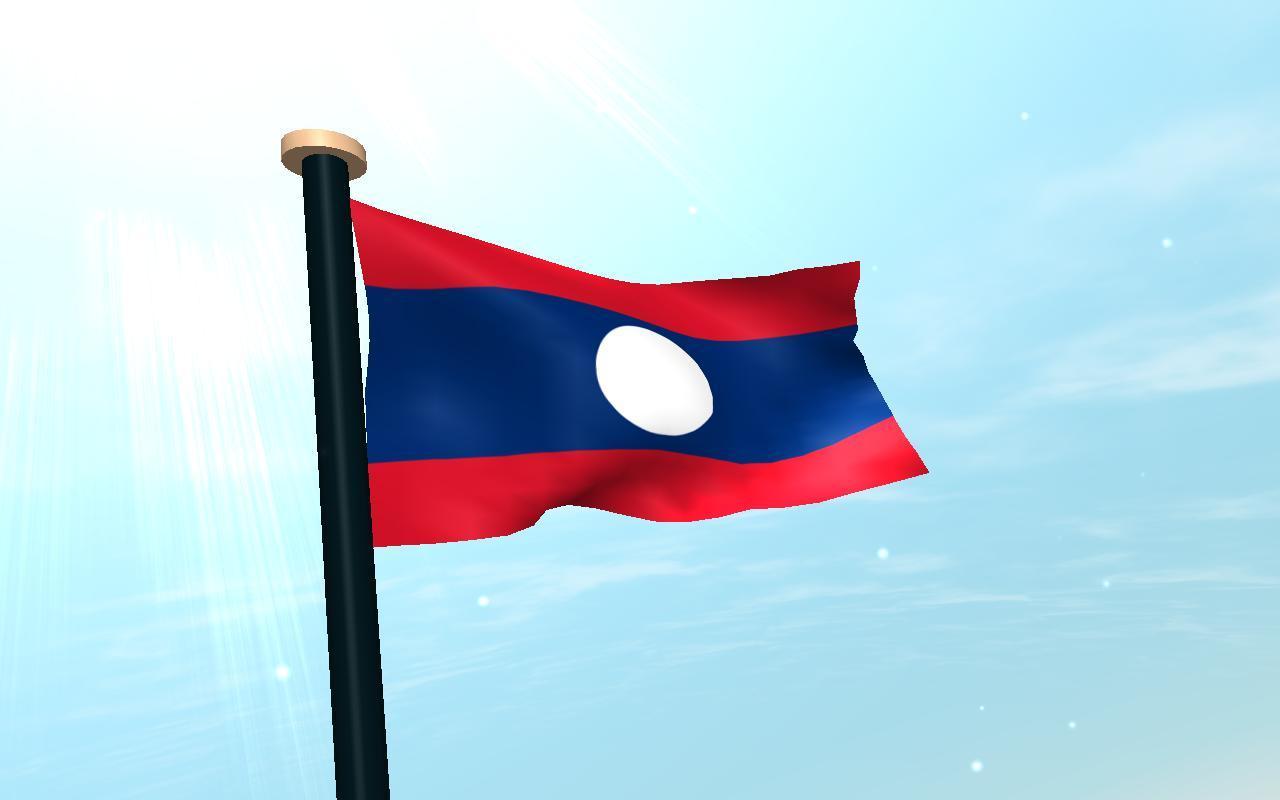 1280x800 Laos Flag Wallpaper
