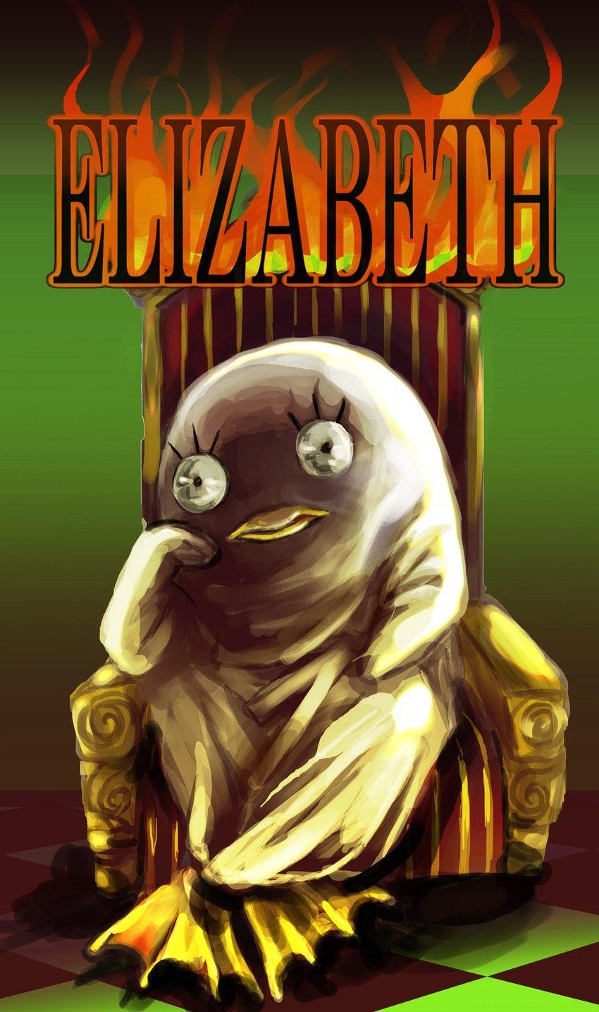 850x1435 elizabeth (gintama) drawn