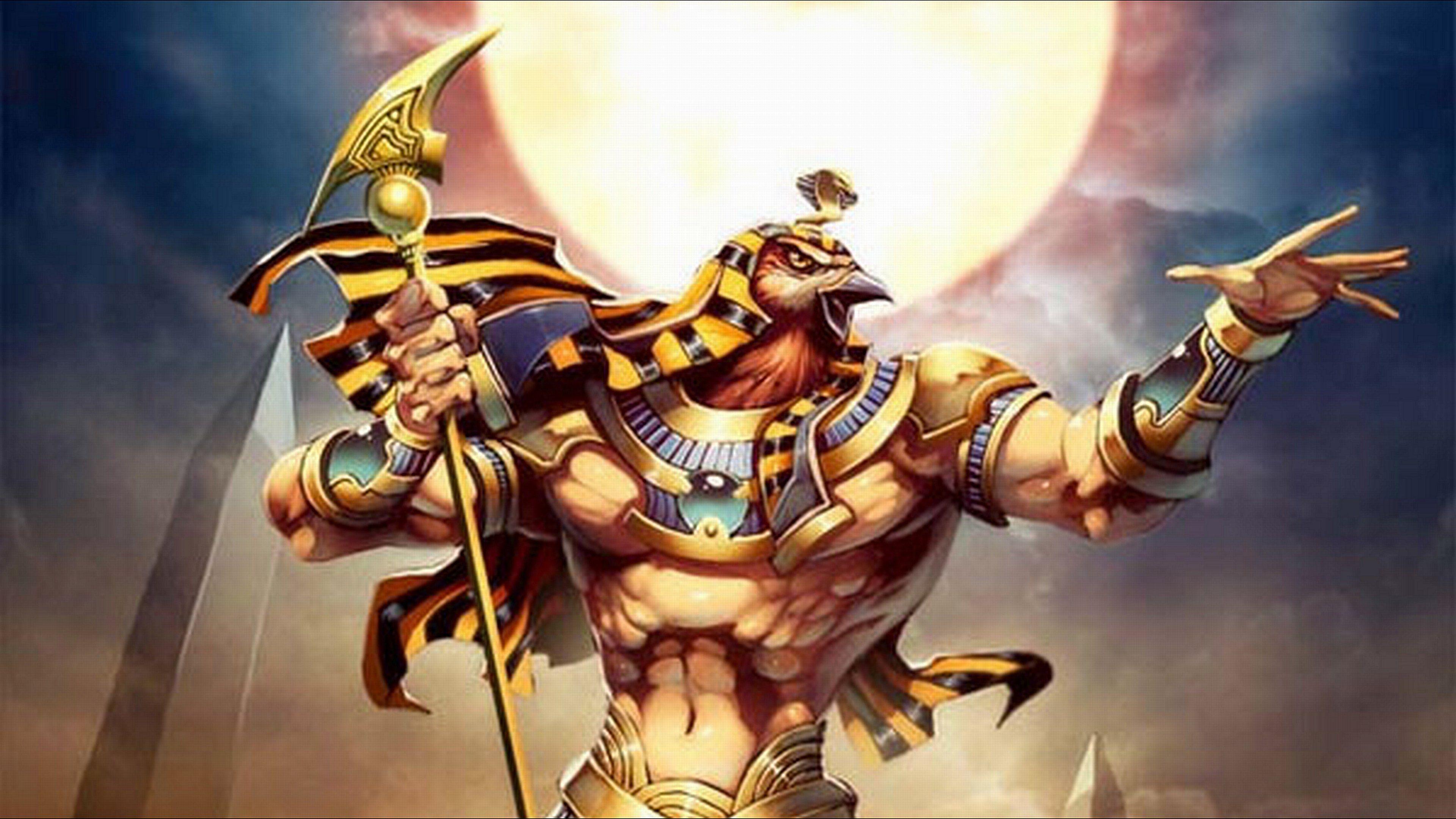 3840x2160 ra, Egyptian, God, Of, The, Sun Wallpaper HD / Desktop and Mobile Background