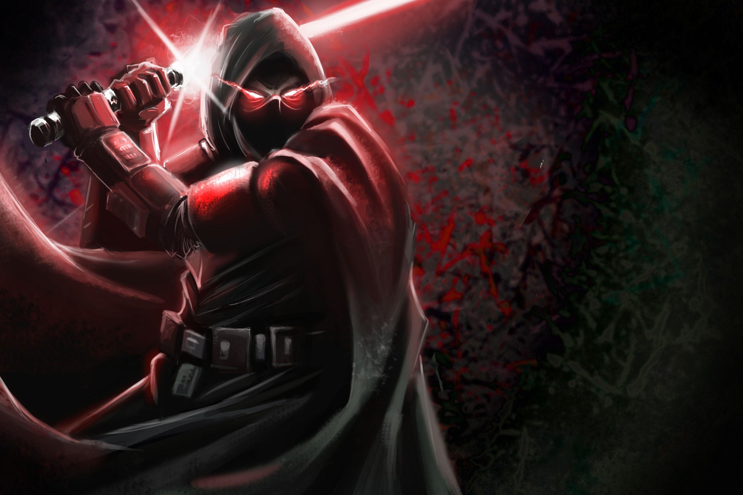 3000x2000 Star wars, Art, Dark side wallpaper image Legion: Vader's Fist