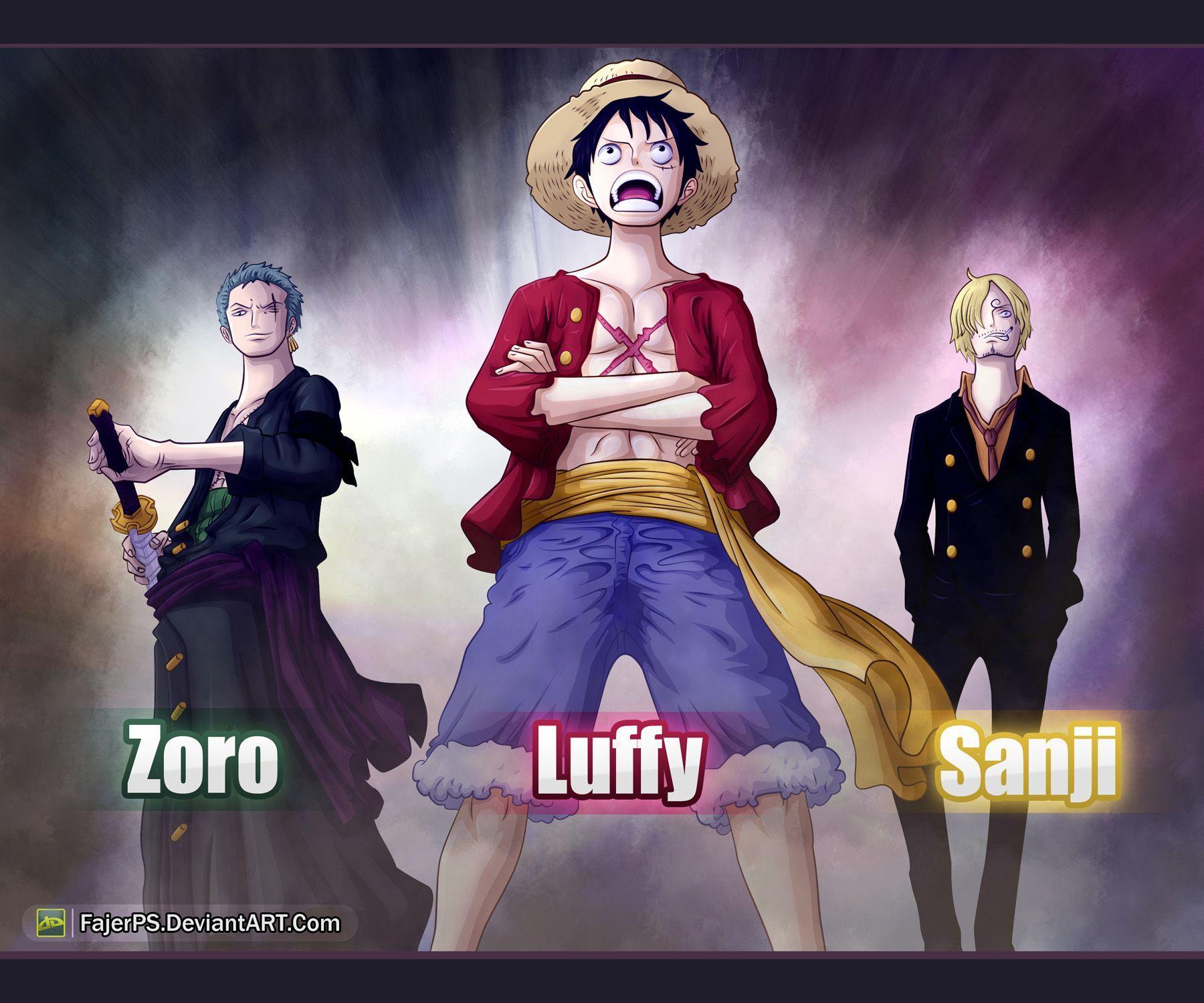 1800x1500 Luffy Zoro Sanji Wallpaper