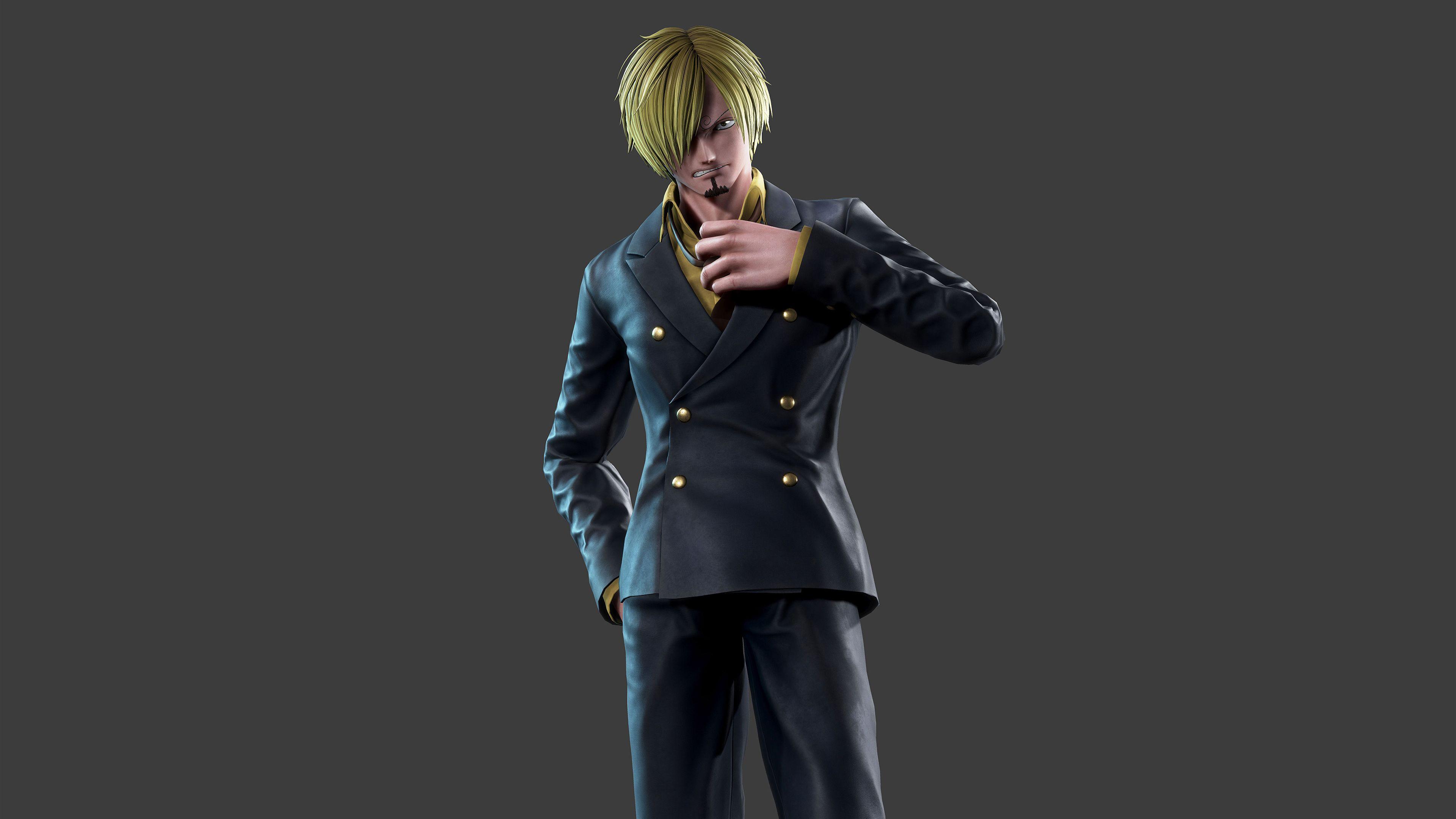 3840x2160 Sanji One Piece Jump Force 4K