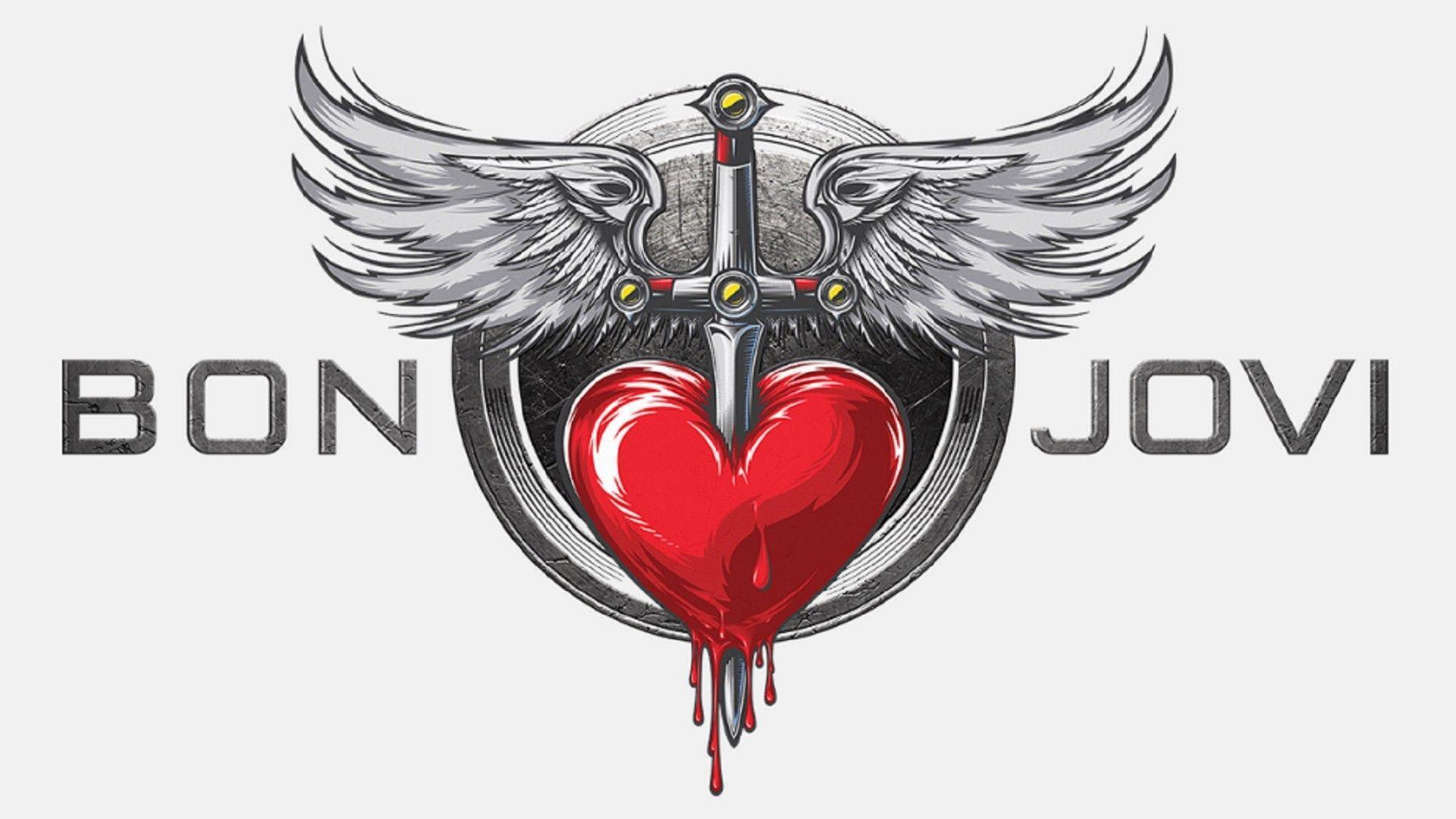 1920x1080 Bon Jovi Logo Wallpaper