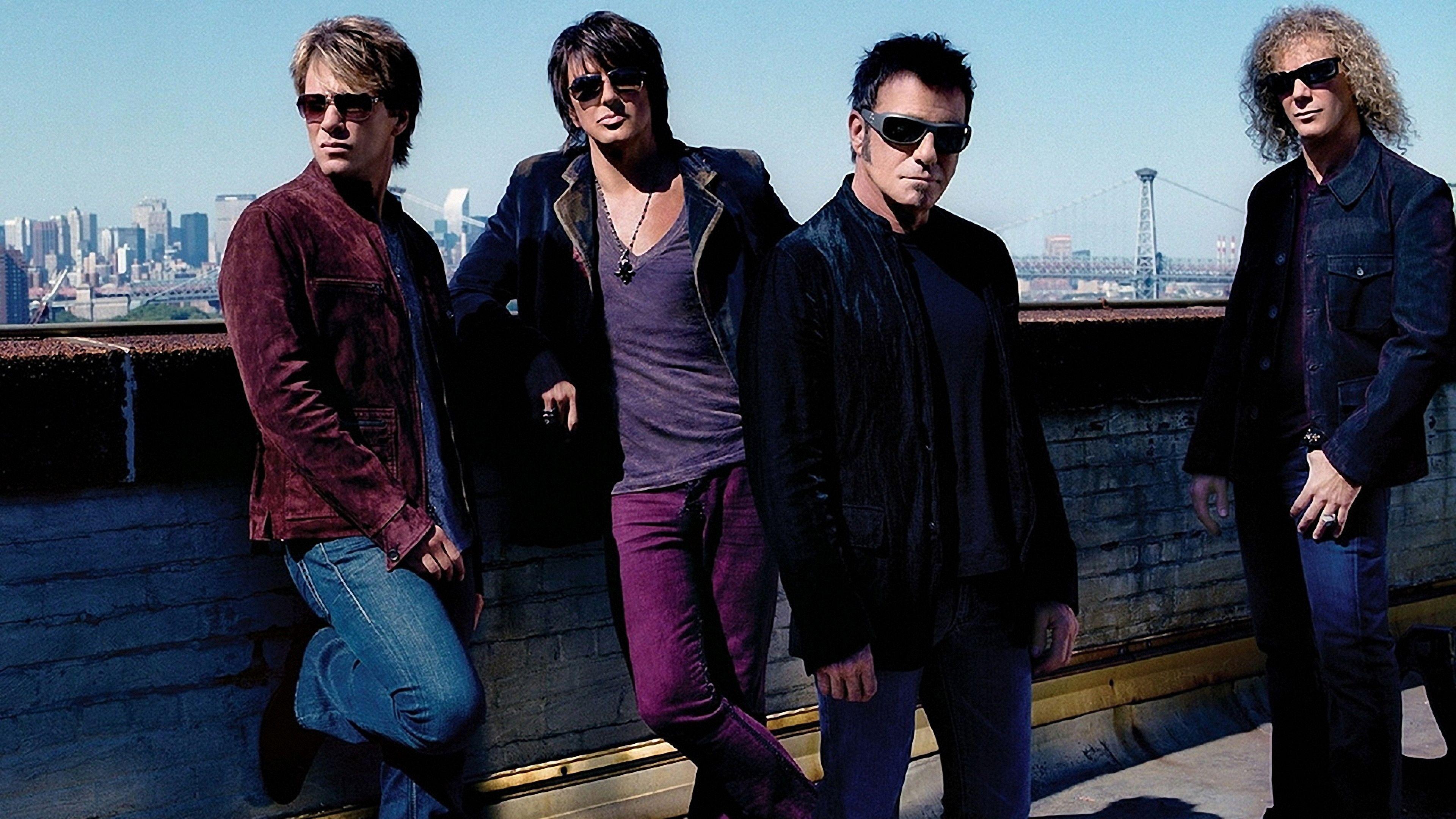 3840x2160 Bon Jovi Band Png HD Wallpaper