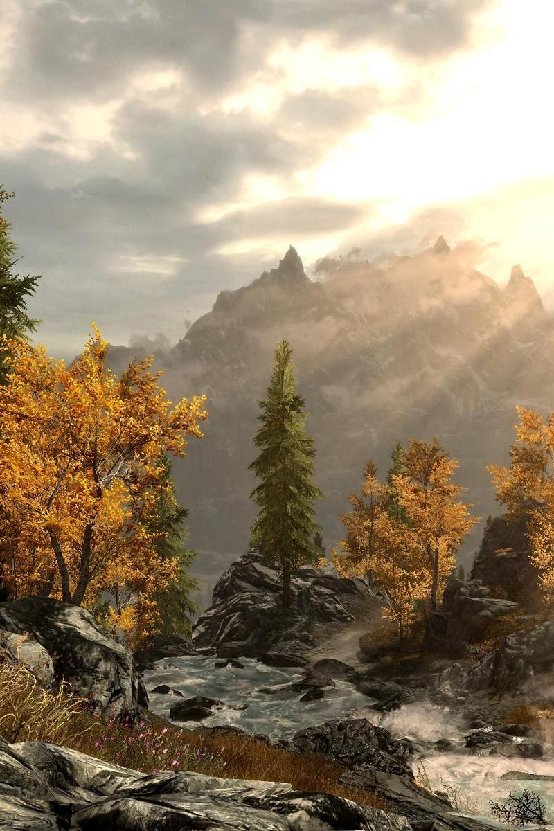 800x1200 Skyrim iPhone Wallpaper