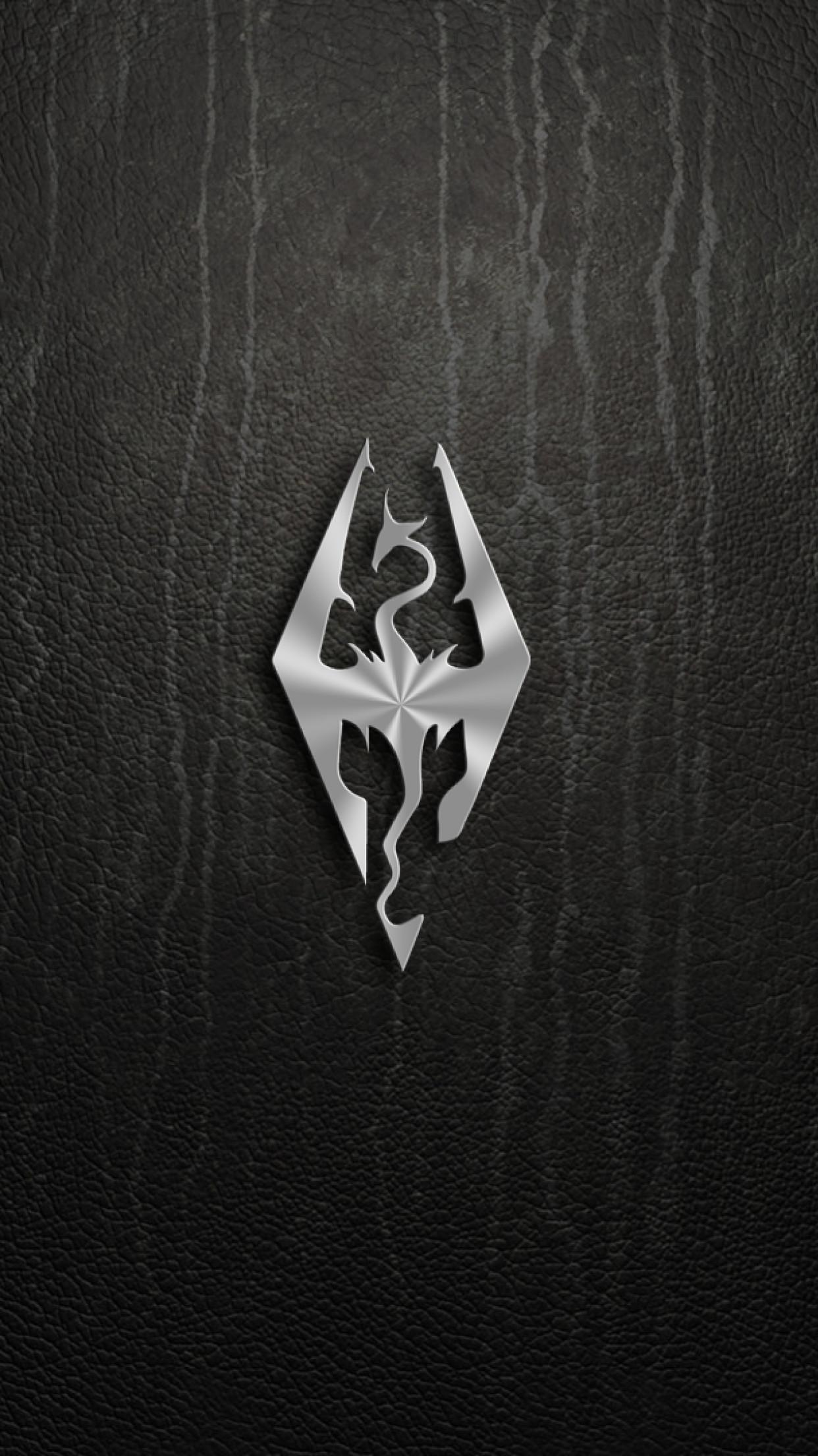1242x2208 Skyrim iPhone Wallpaper