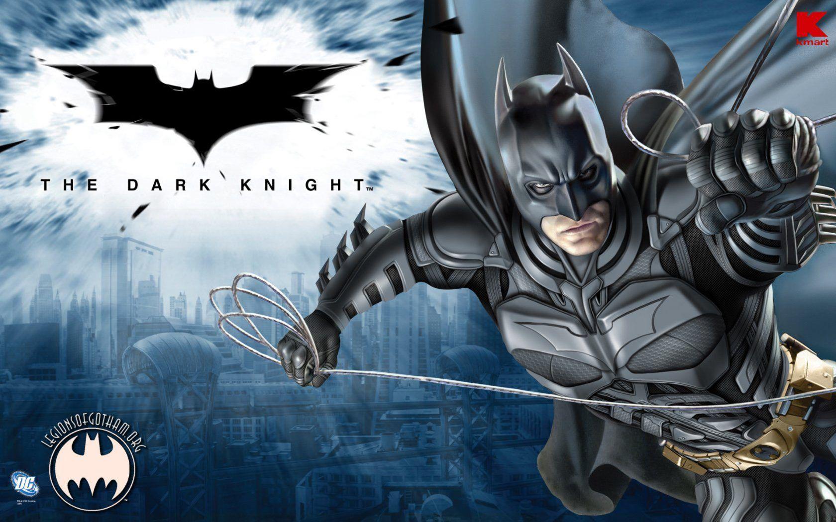 1680x1050 Batman 3D Dark Knight Desktop Wallpaper Full Screen :