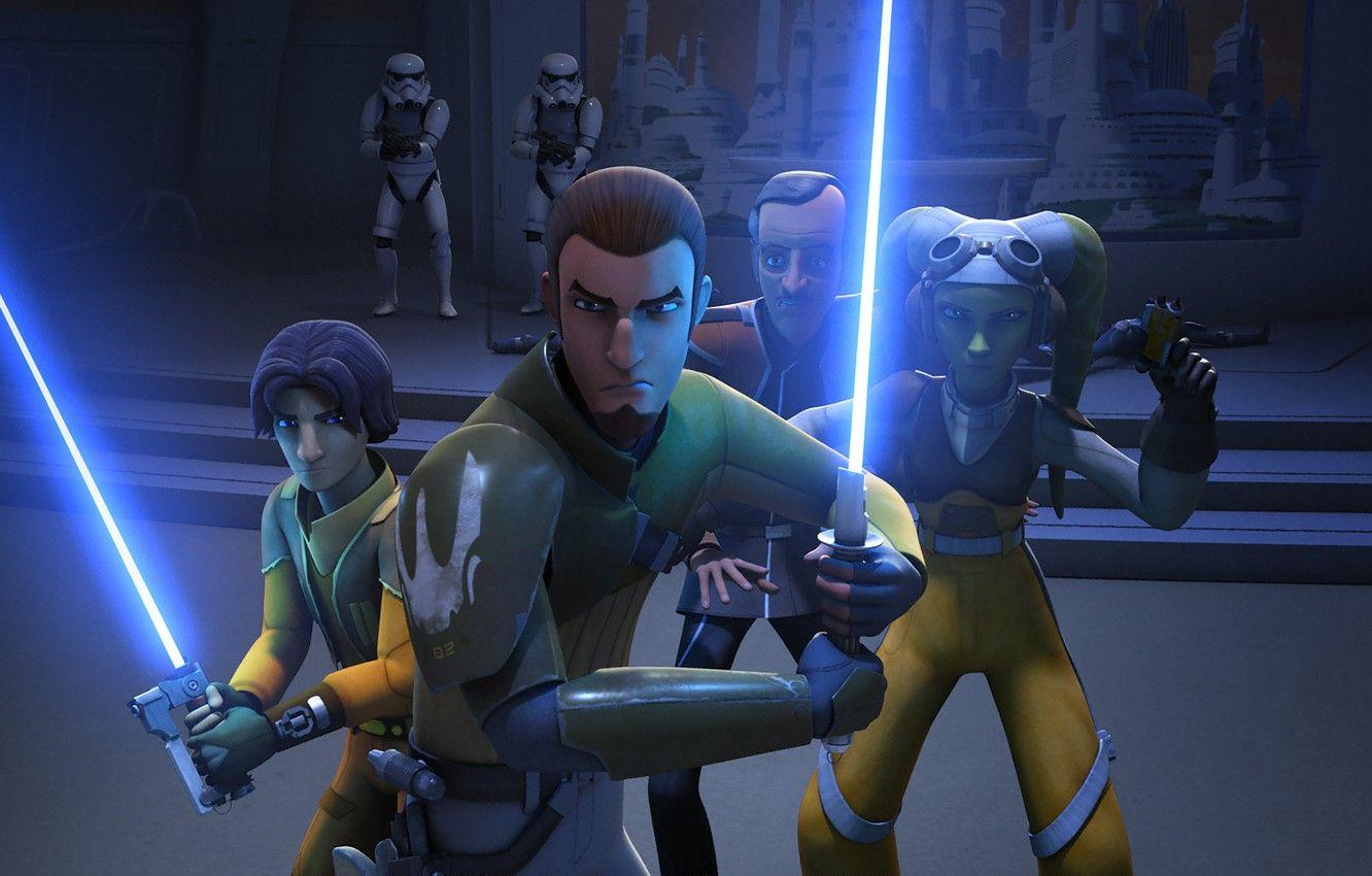 1332x850 Wallpaper heroes, animated series, Star Wars Rebels, Star wars Rebels, Ezra Bridger, Kanan Jarrus image for desktop, section фильмы