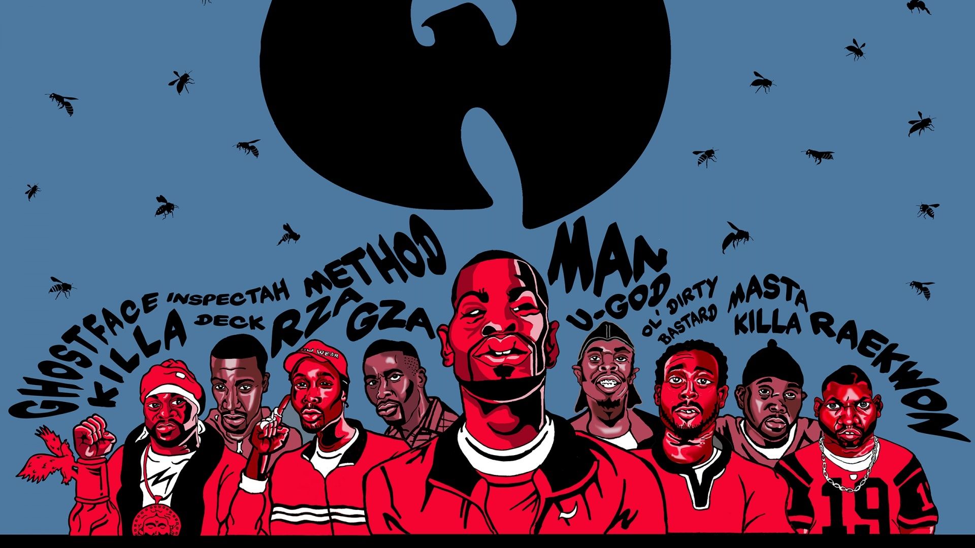 1920x1080 wu tang, Clan, Gangsta, Rap, Hip, Hop Wallpaper HD / Desktop and Mobile Background