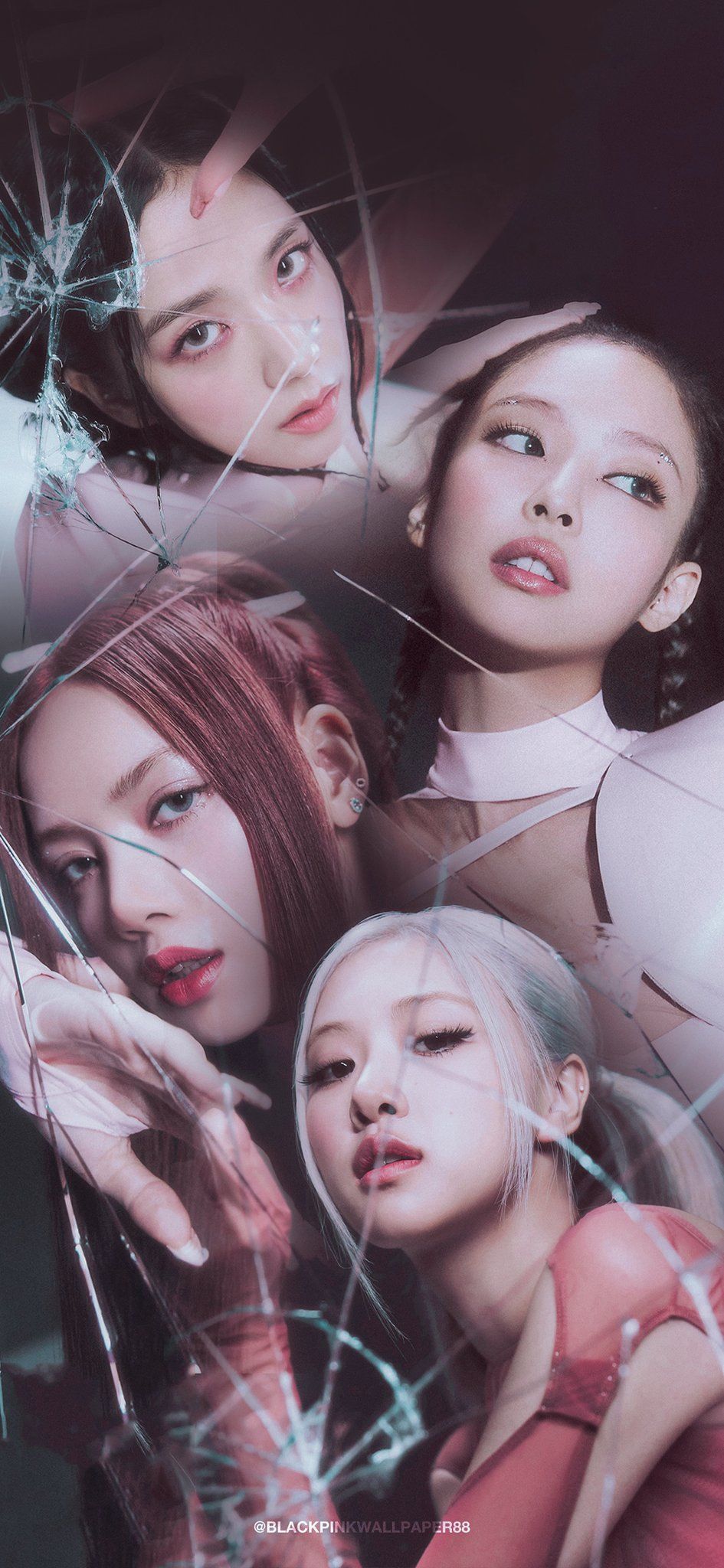 945x2048 Blackpink Born Pink Wallpaper