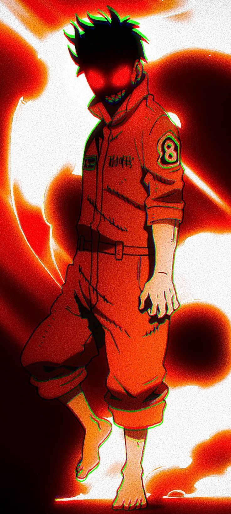 736x1635 Shinra Kusakabe Fire Force 1080x2400 Resolution Wallpaper, HD Anime 4K Wallpaper, Image, Photo and Background