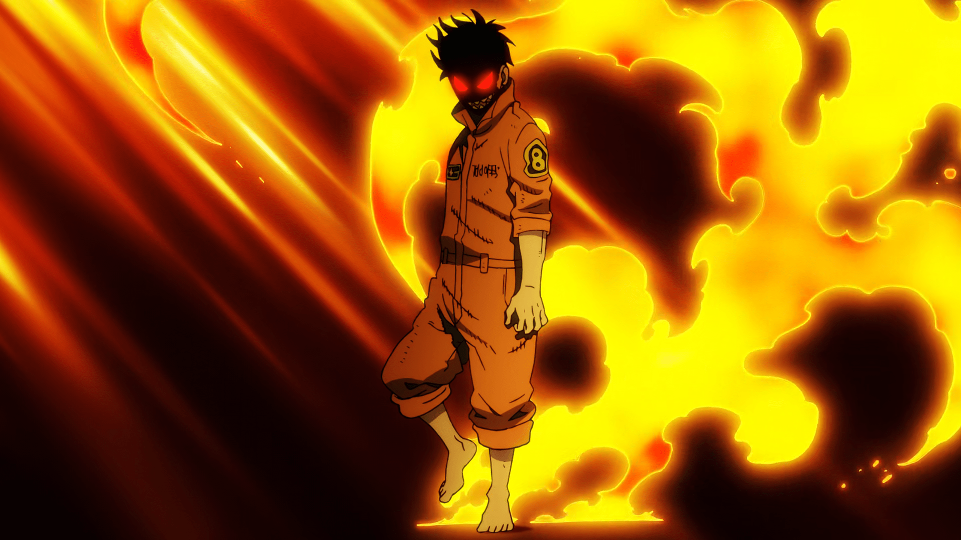 1920x1080 Fire Force Anime Shinra