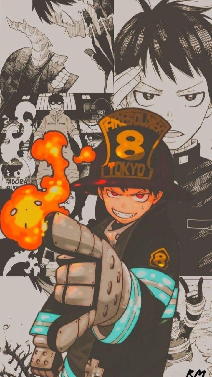 720x1280 Phone wallpaper: Fire Force, Anime, Shinra Kusakabe 1432586