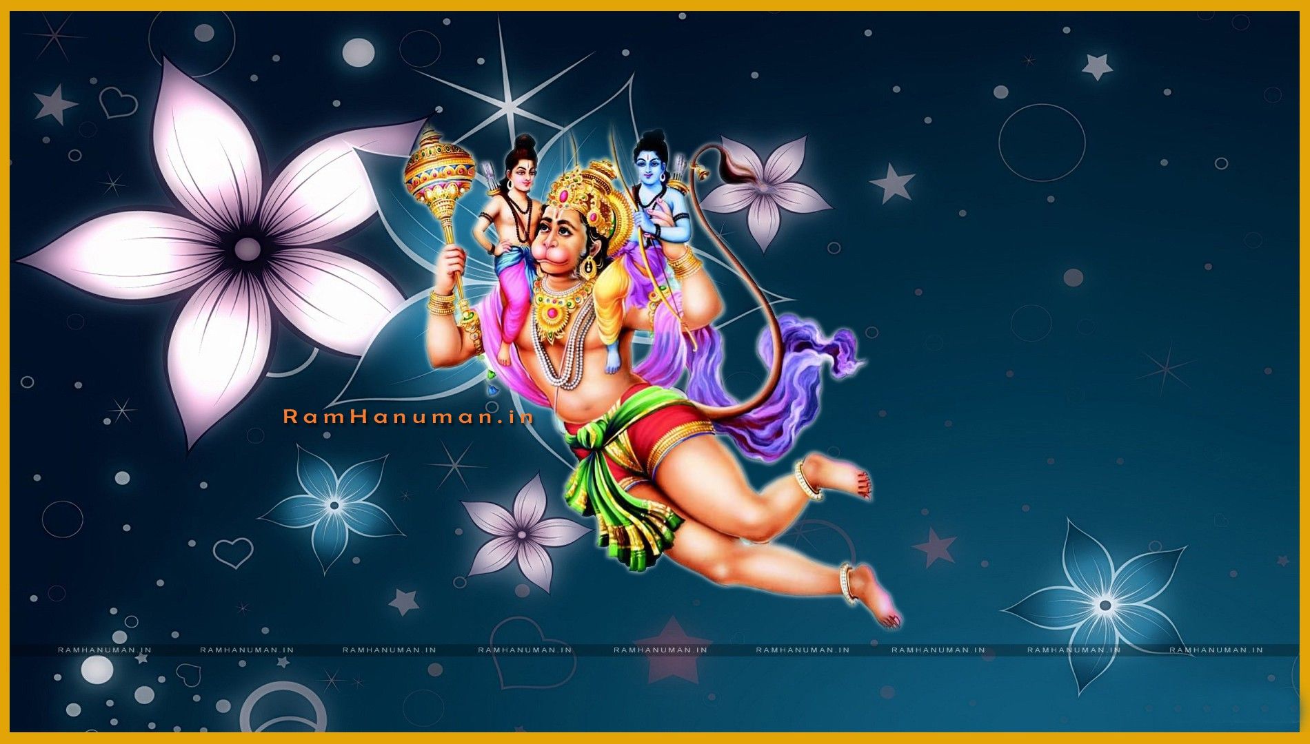 1900x1080 Flying Hanuman Wallpaper