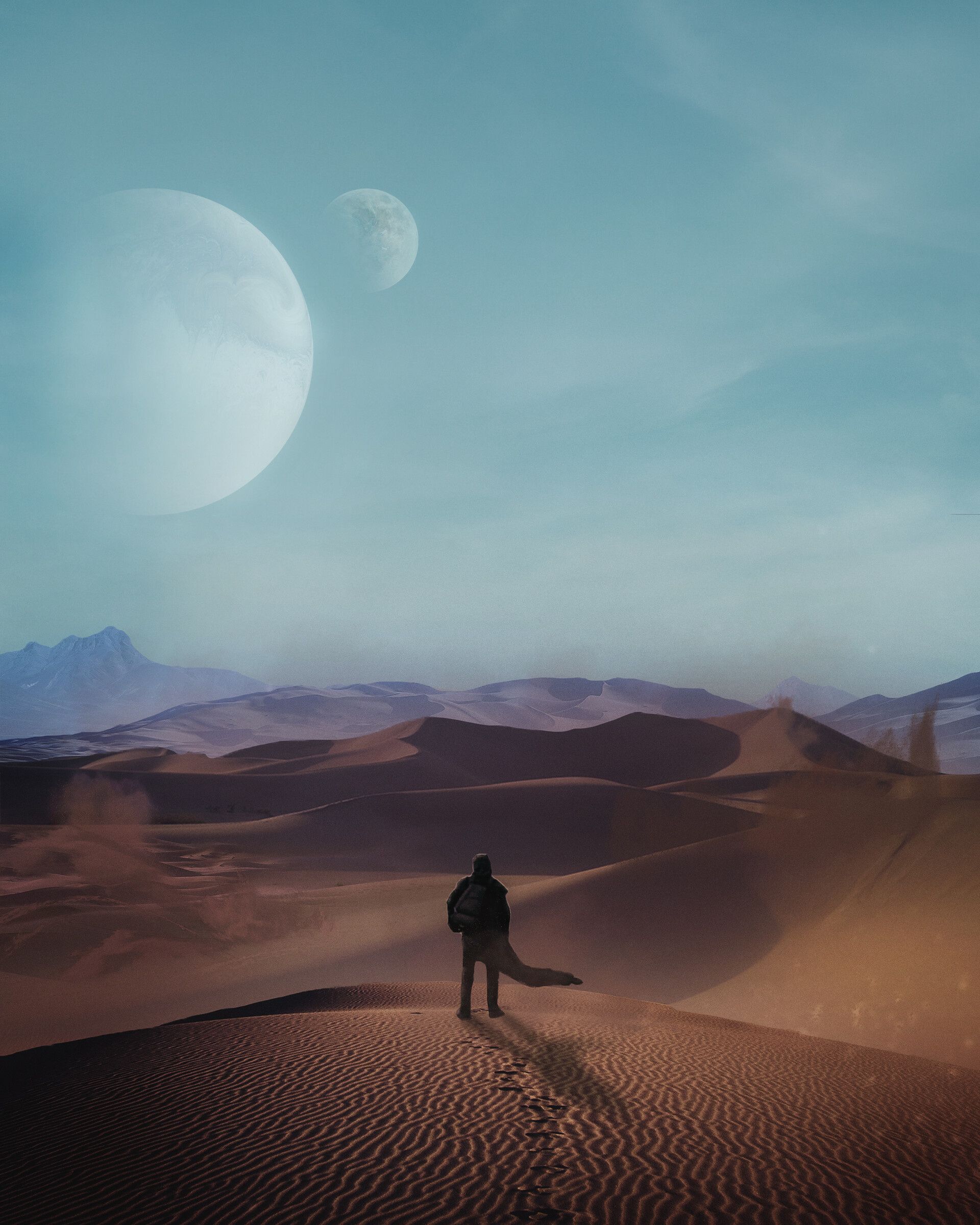 1920x2400 Arrakis Wallpaper