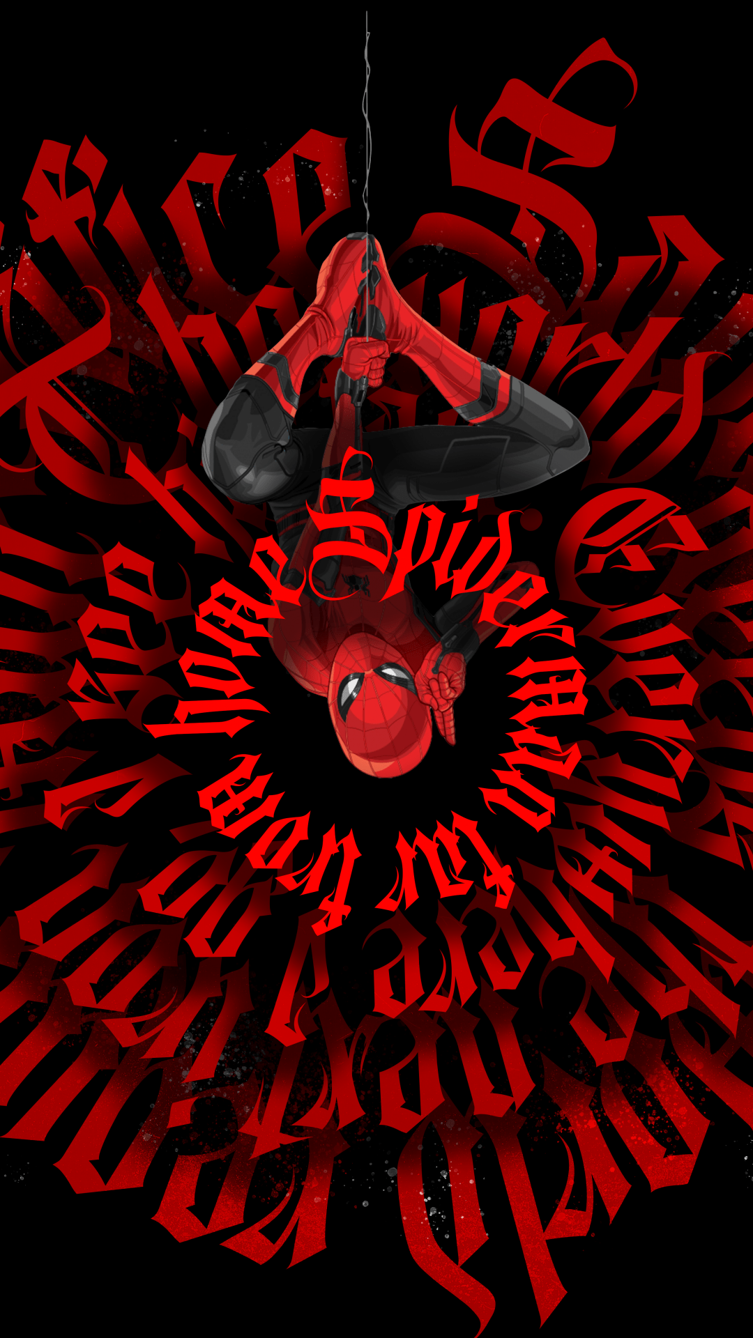 1080x1920 Spider Man Artwork 4K Wallpaper For IPhone