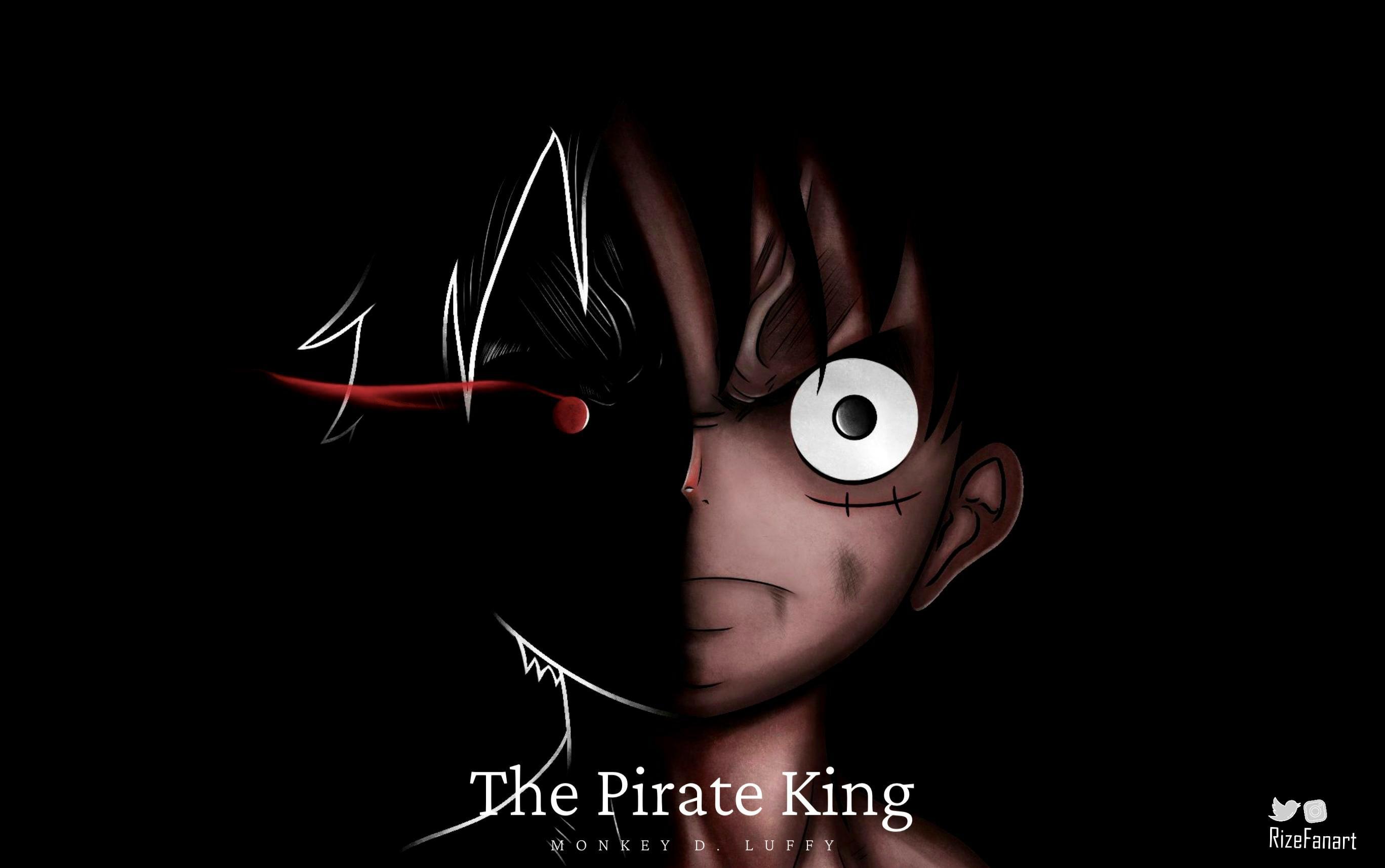 2736x1716 Pirate King Monkey D. Luffy