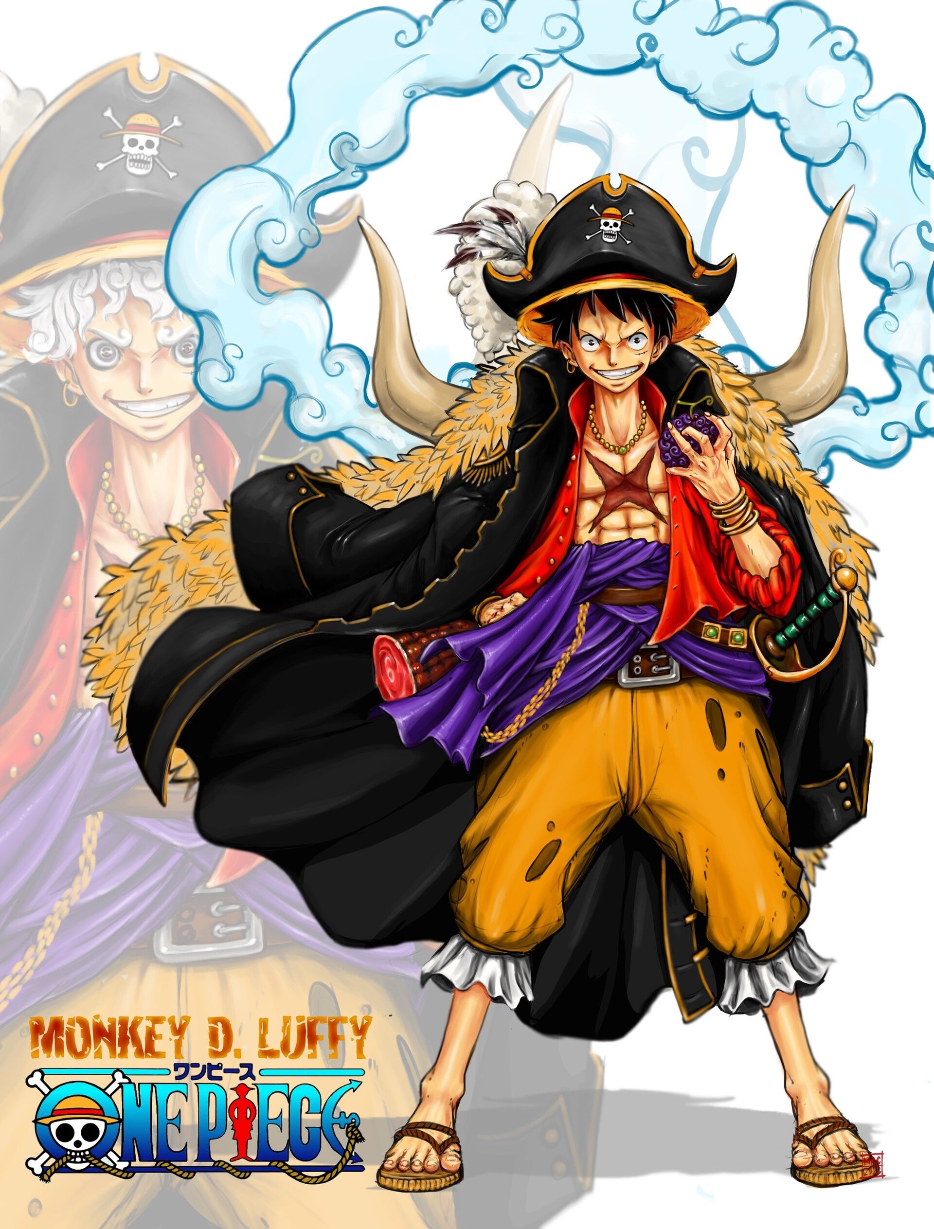 1920x2527 Pirate King Monkey D. Luffy