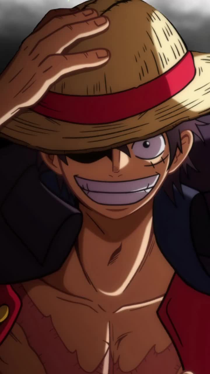 720x1280 Luffy Straw Hat Pirate King Mobile Live Wallpaper