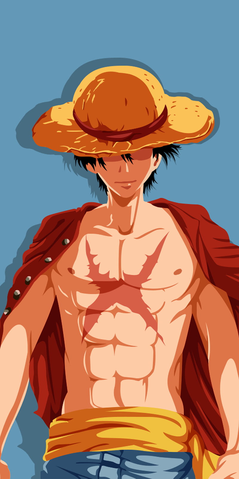800x1600 Luffy, anime, monkey d luffy, one piece, pirate king, strawhats, wano arc, HD phone wallpaper
