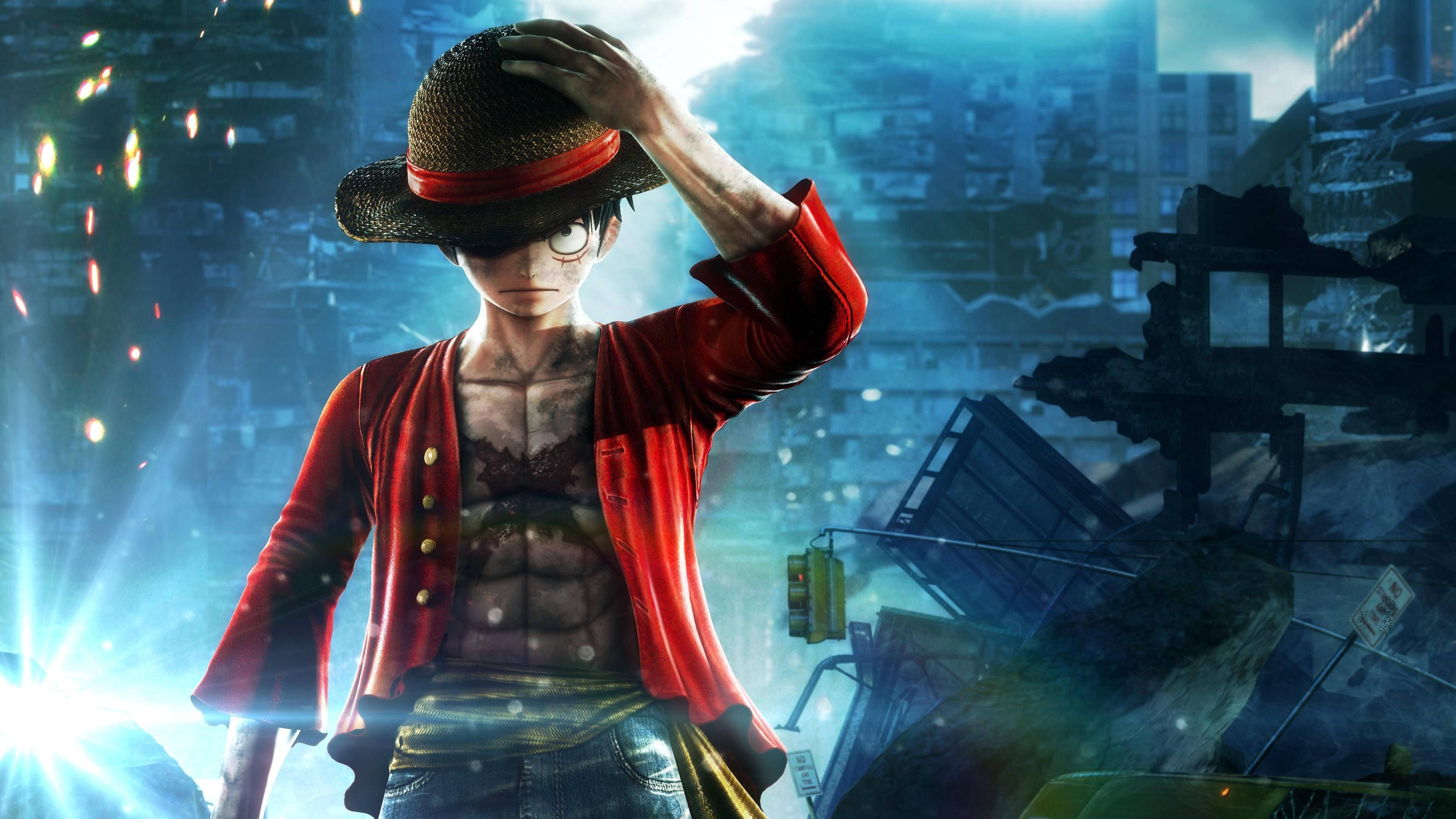 3840x2160 Download Luffy 4k Pirate King Wallpaper