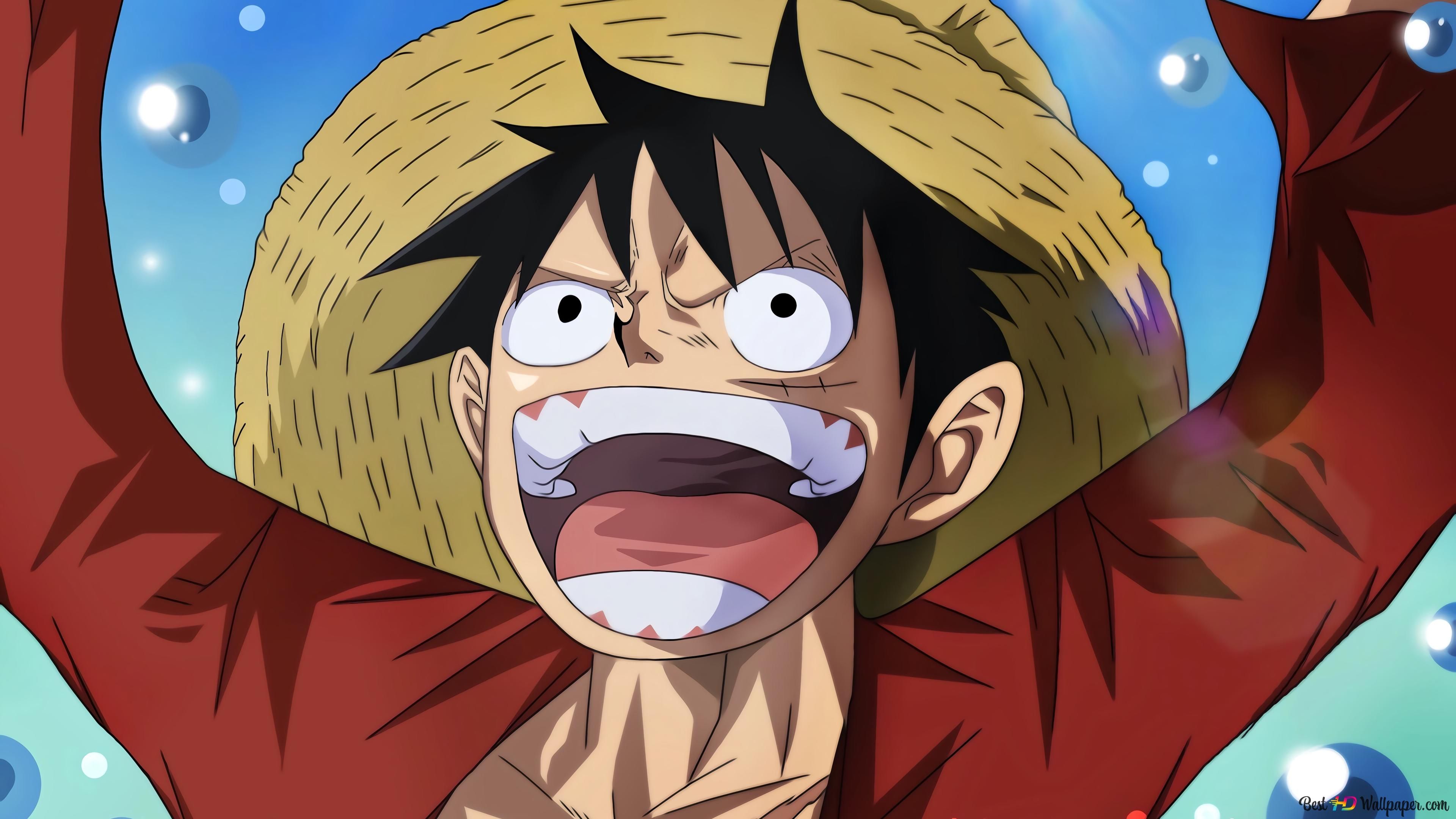 3840x2160 One Piece D. Luffy (I'm Going To Become Pirate King) 4K wallpaper download
