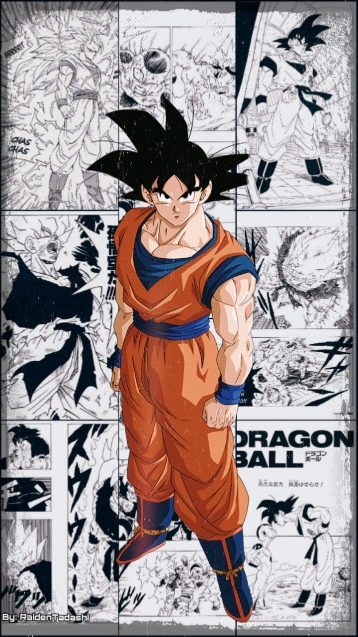 720x1280 Awesome Dragon Ball Manga Wallpaper