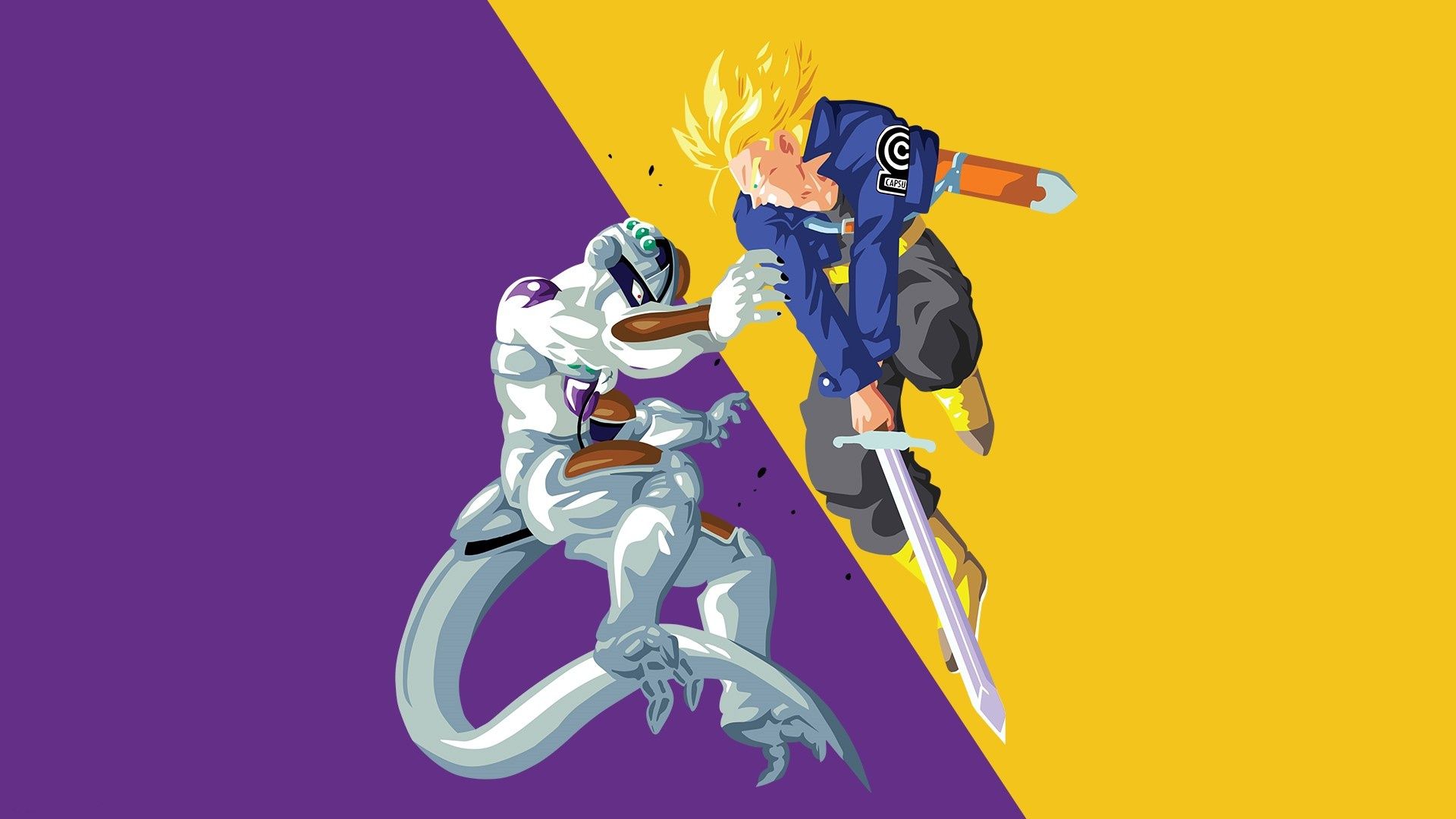 1920x1080 Wallpaper DBS, anime, manga, Dragon Ball, trunks, Dragon Ball Super, japonese, Frreza for mobile and desktop, section сёнэн, resolution 1920x1080