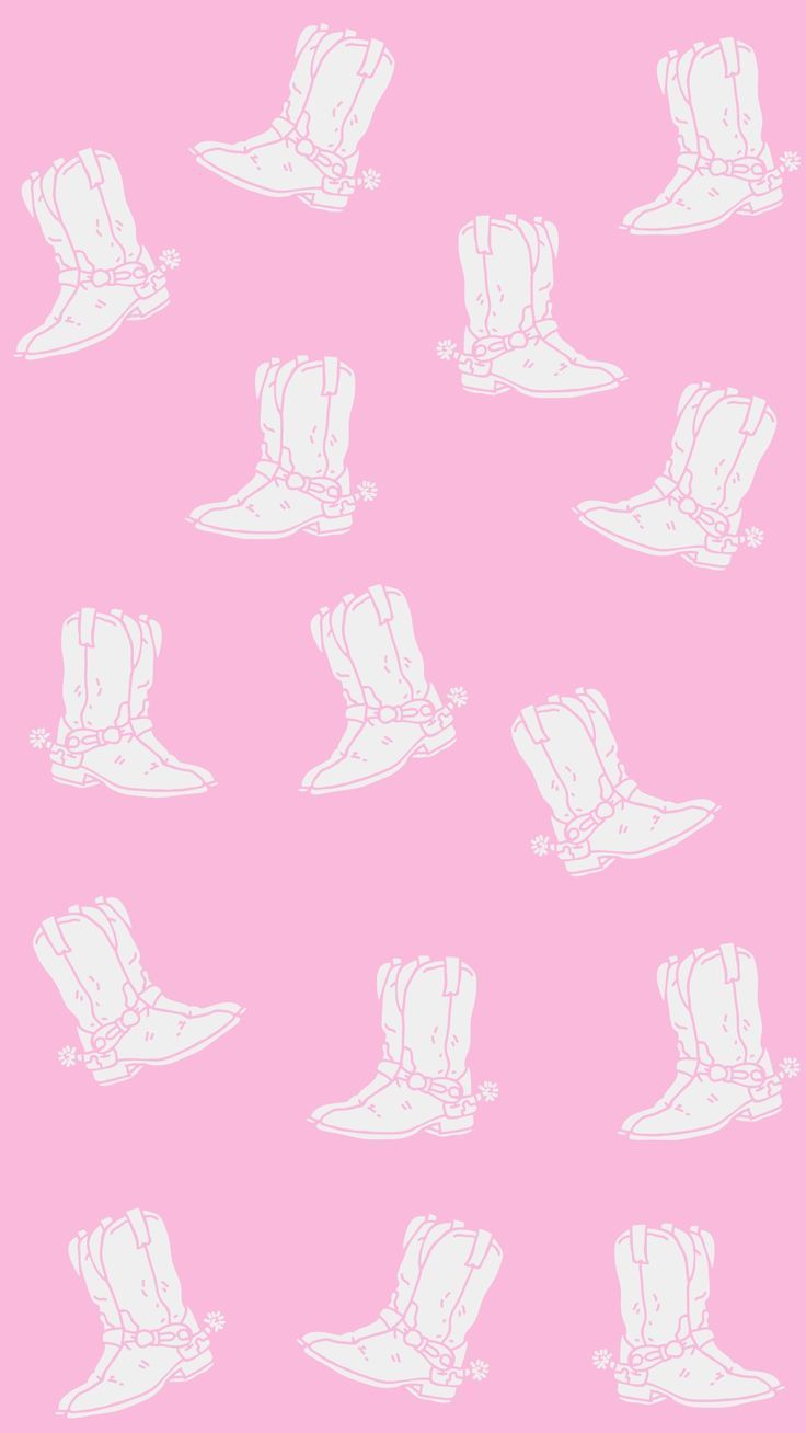 736x1308 Pink Cowgirl Wallpaper