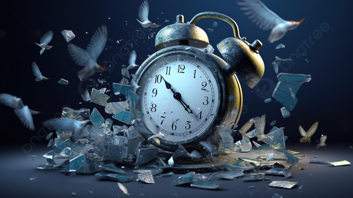 1200x673 Shattered Clock Background Image, HD Picture and Wallpaper For Free Download
