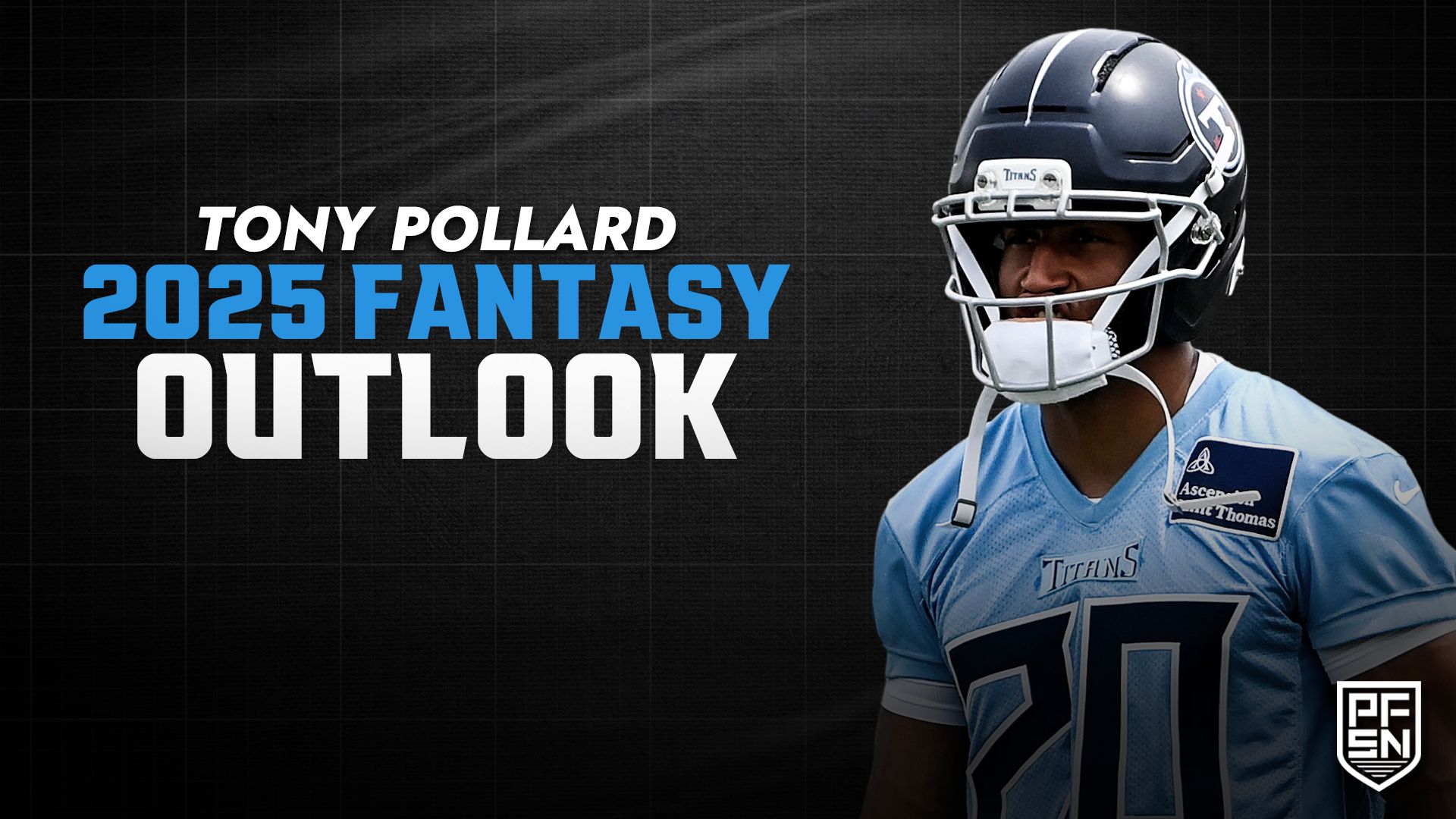 1920x1080 Tony Pollard Fantasy Profile: Titans RB Has Value but Lacks Upside