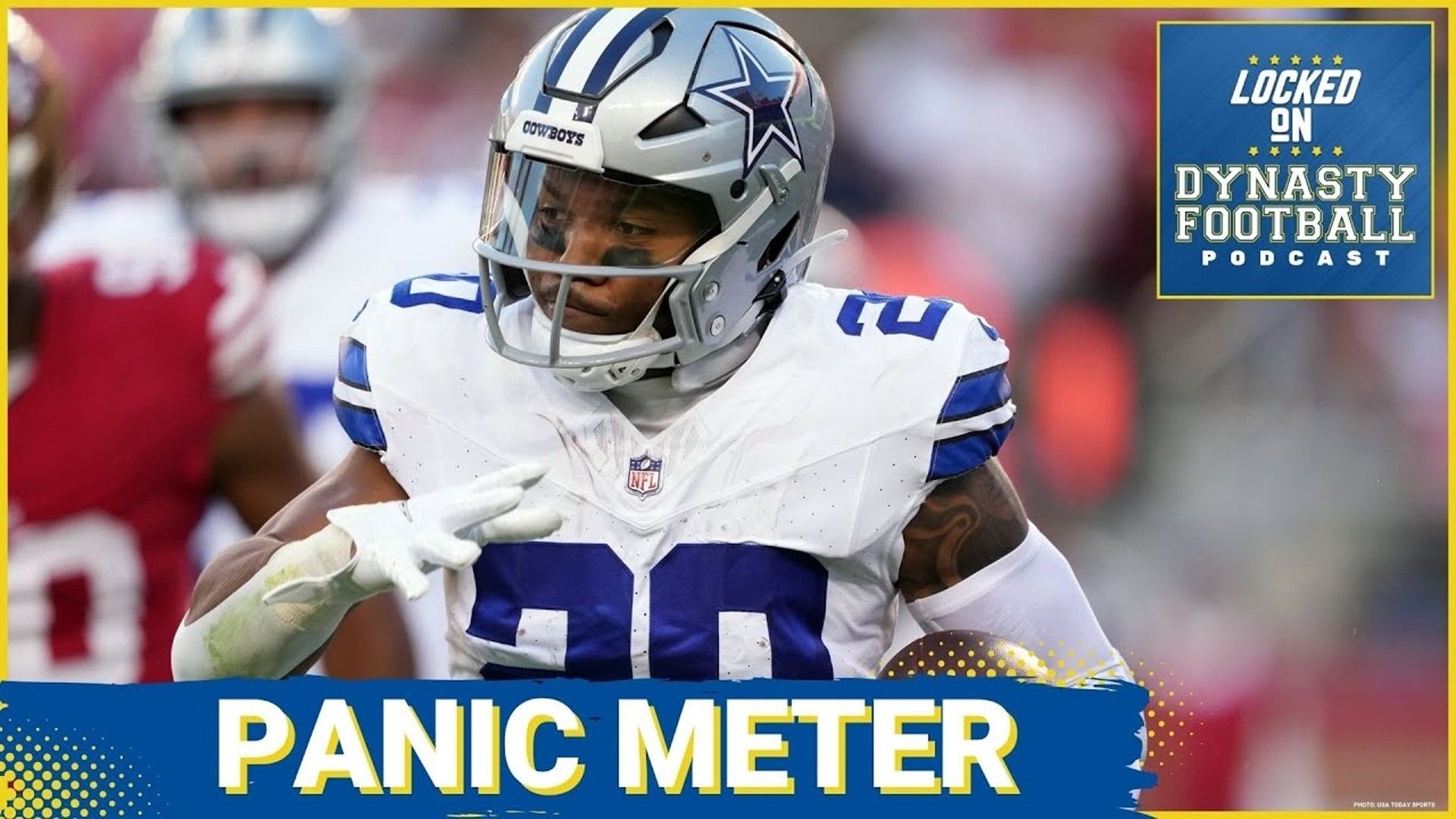 1920x1080 Panic Meter: Dallas Cowboys RB Tony Pollard