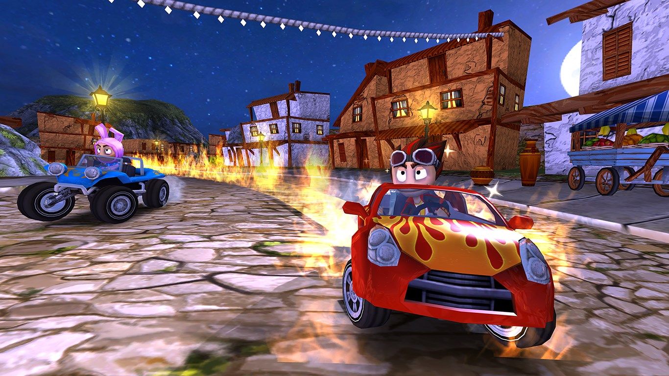 1366x768 Beach Buggy Racing download and play on Windows