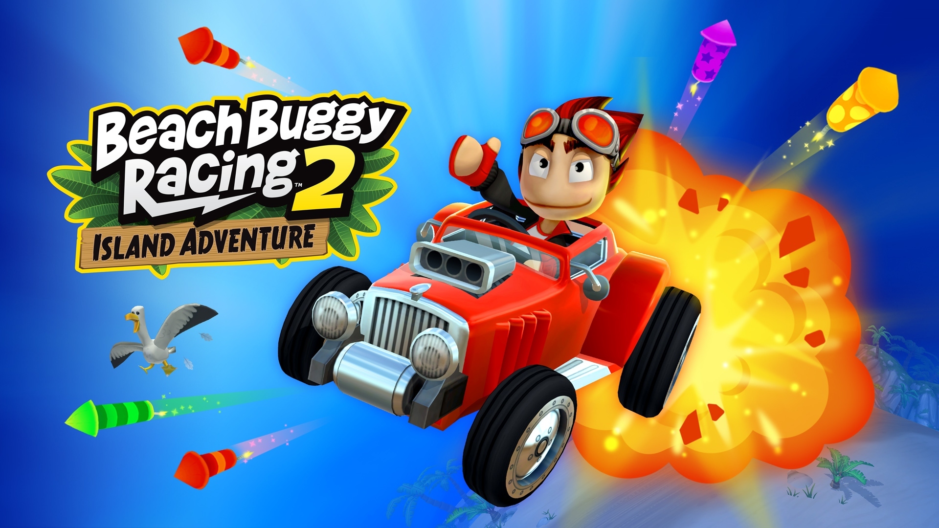 1920x1080 Beach Buggy Racing 2: Island Adventure Box Shot for Nintendo Switch